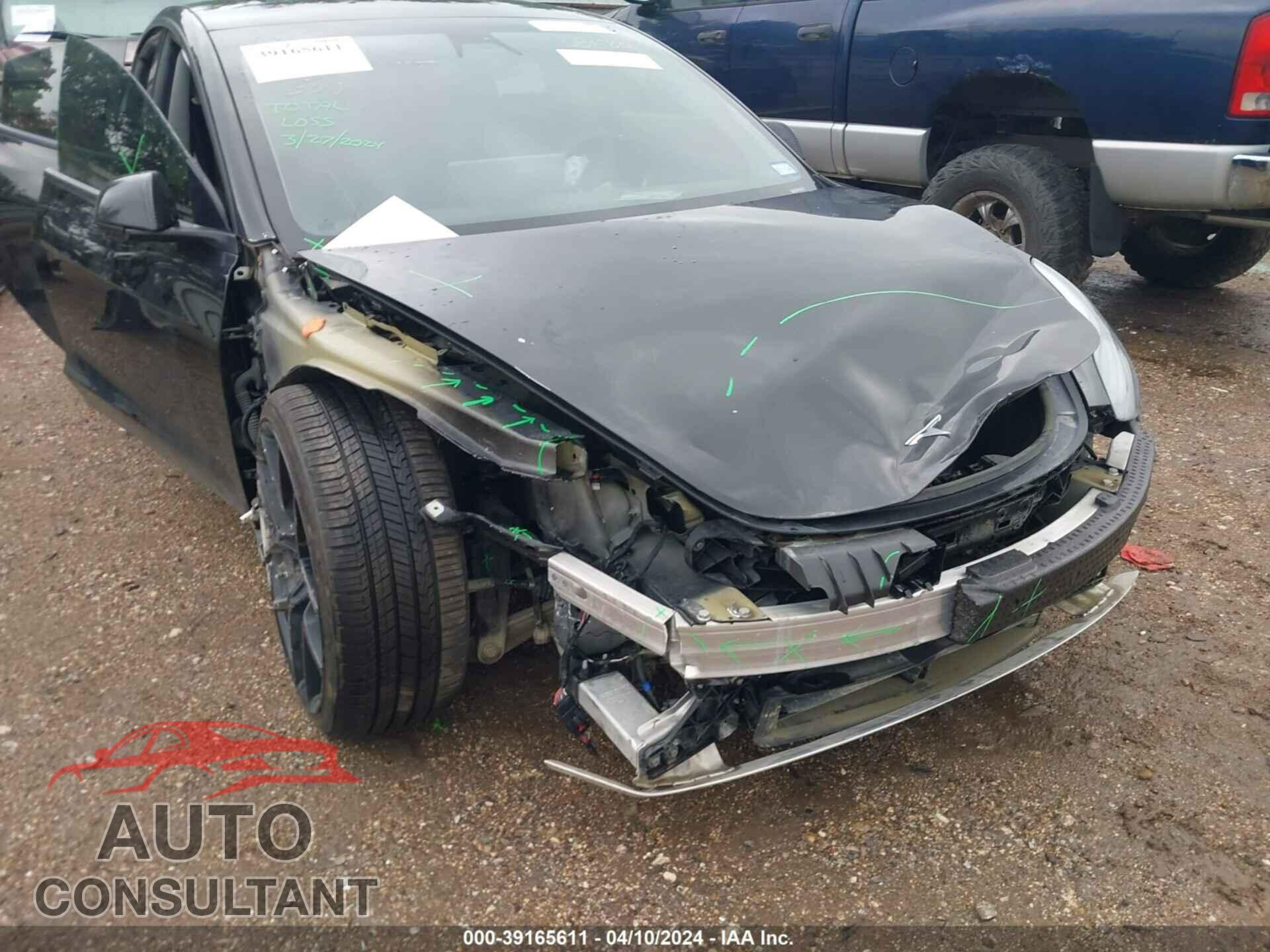 TESLA MODEL 3 2021 - 5YJ3E1EC1MF089480