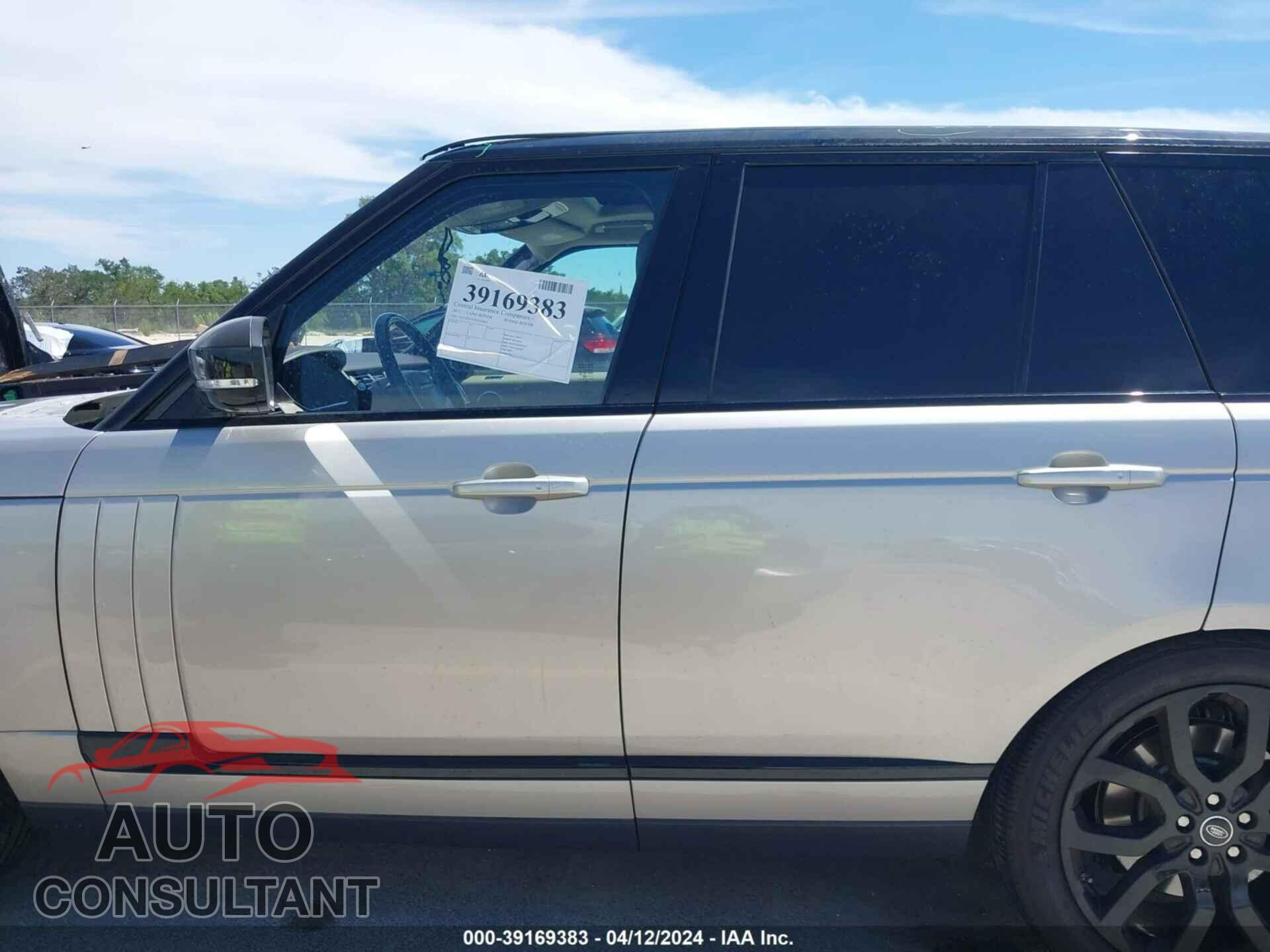 LAND ROVER RANGE ROVER 2017 - SALGS2FV9HA354802