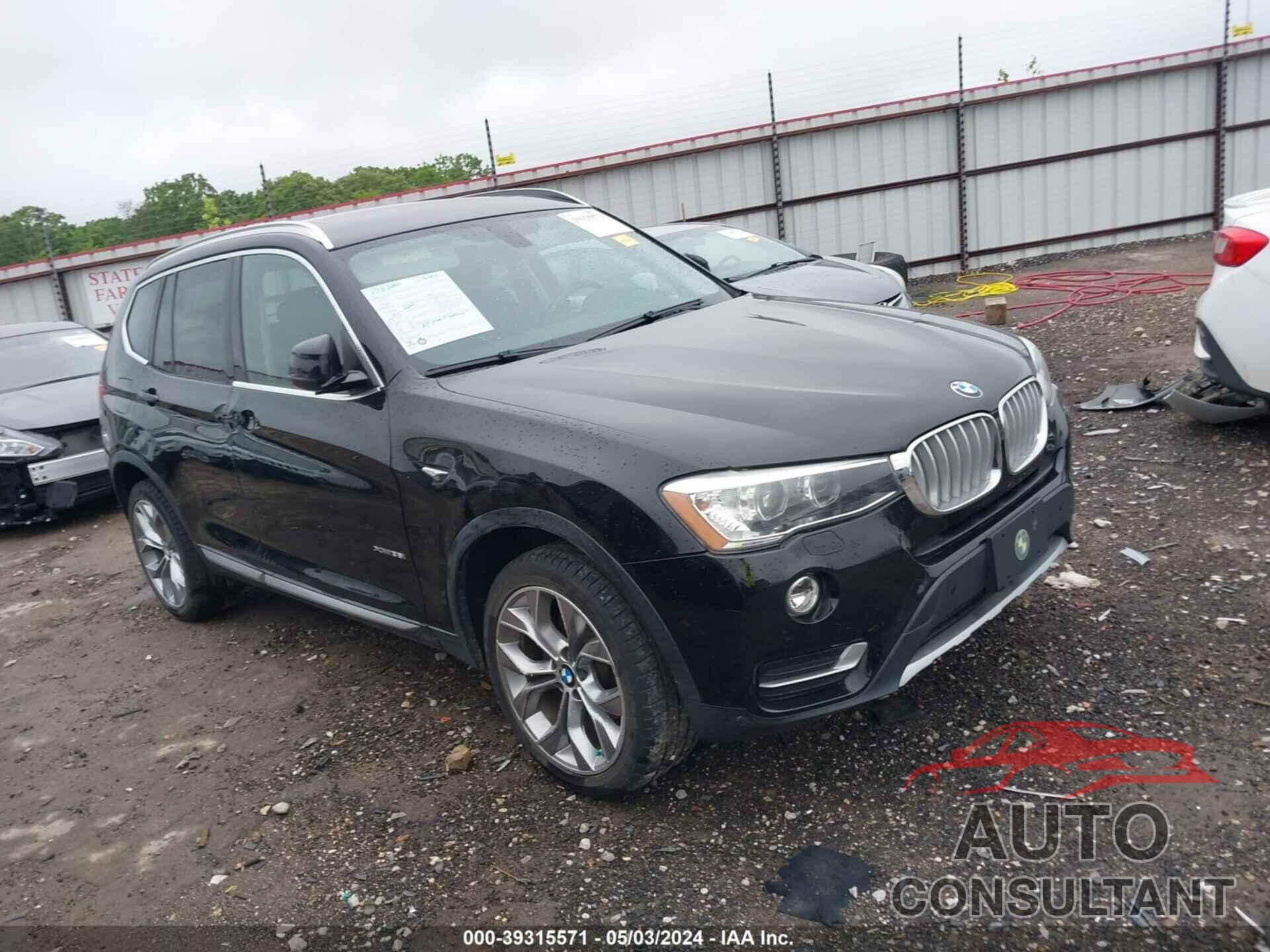 BMW X3 2017 - 5UXWX7C53H0U40794