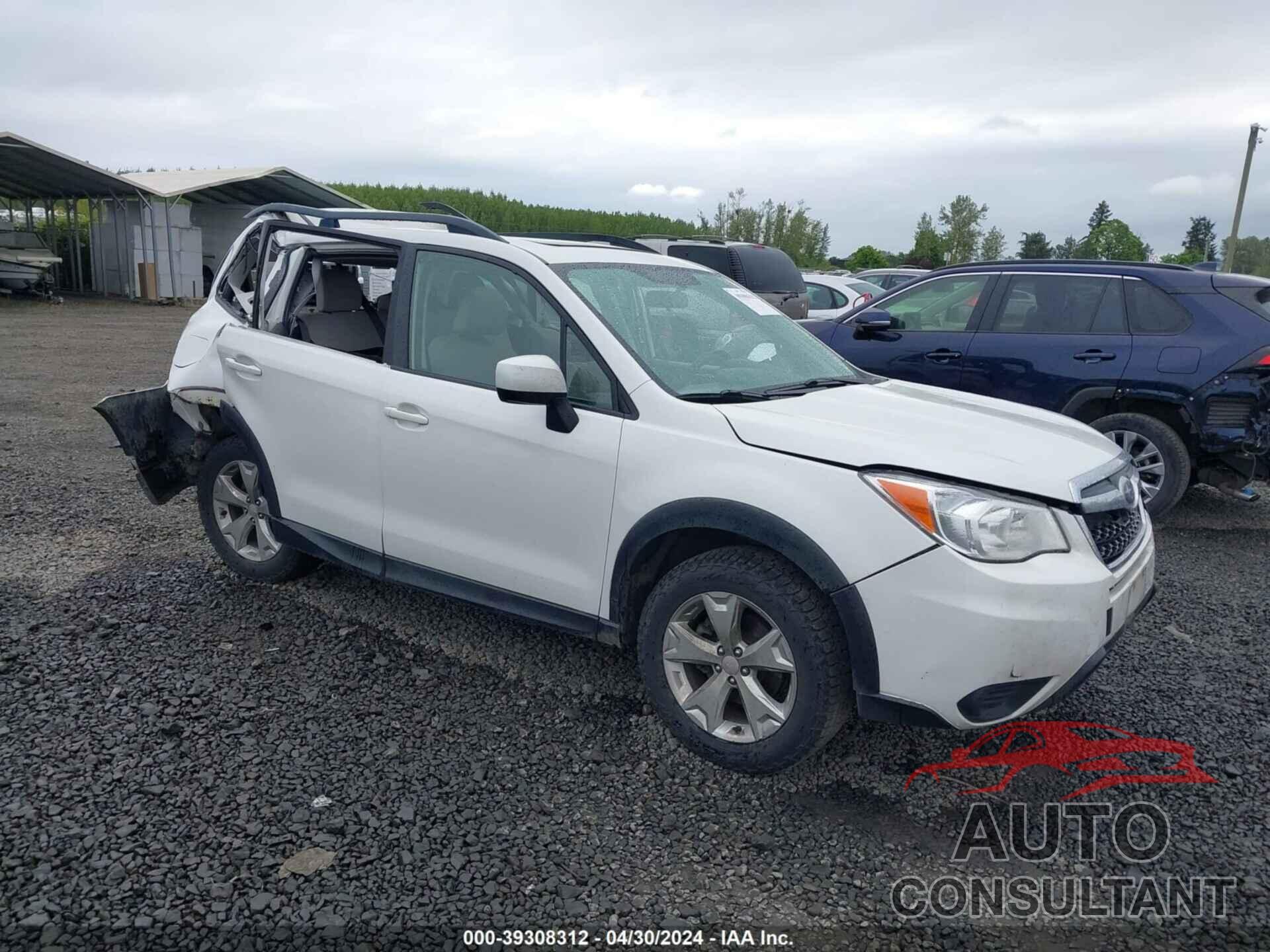 SUBARU FORESTER 2016 - JF2SJADCXGH480447