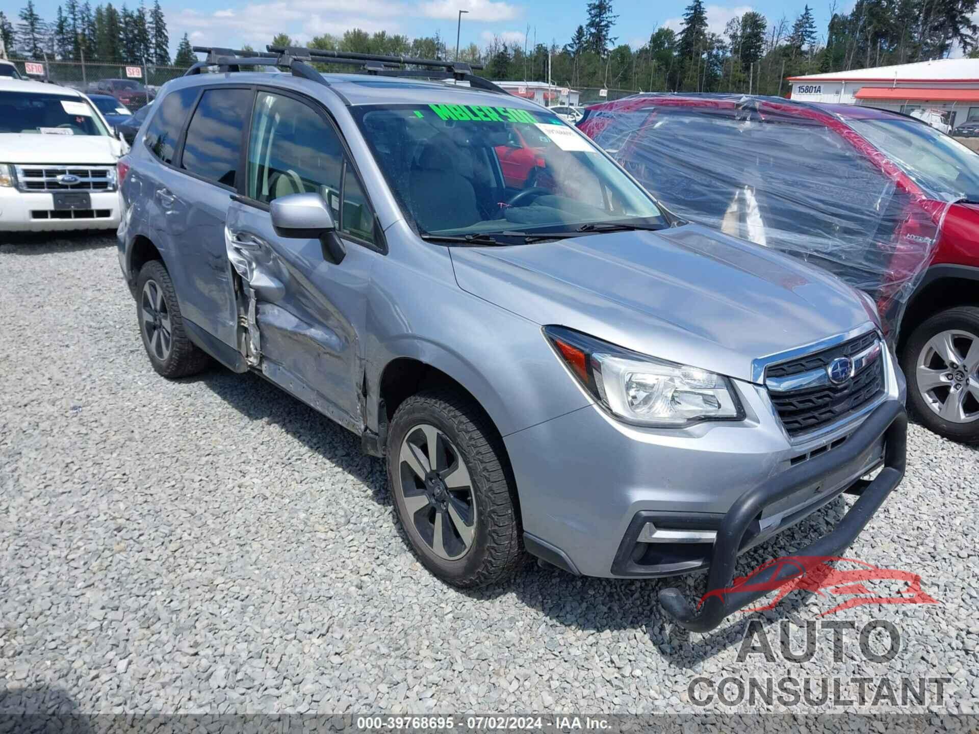 SUBARU FORESTER 2017 - JF2SJAGC8HH536334