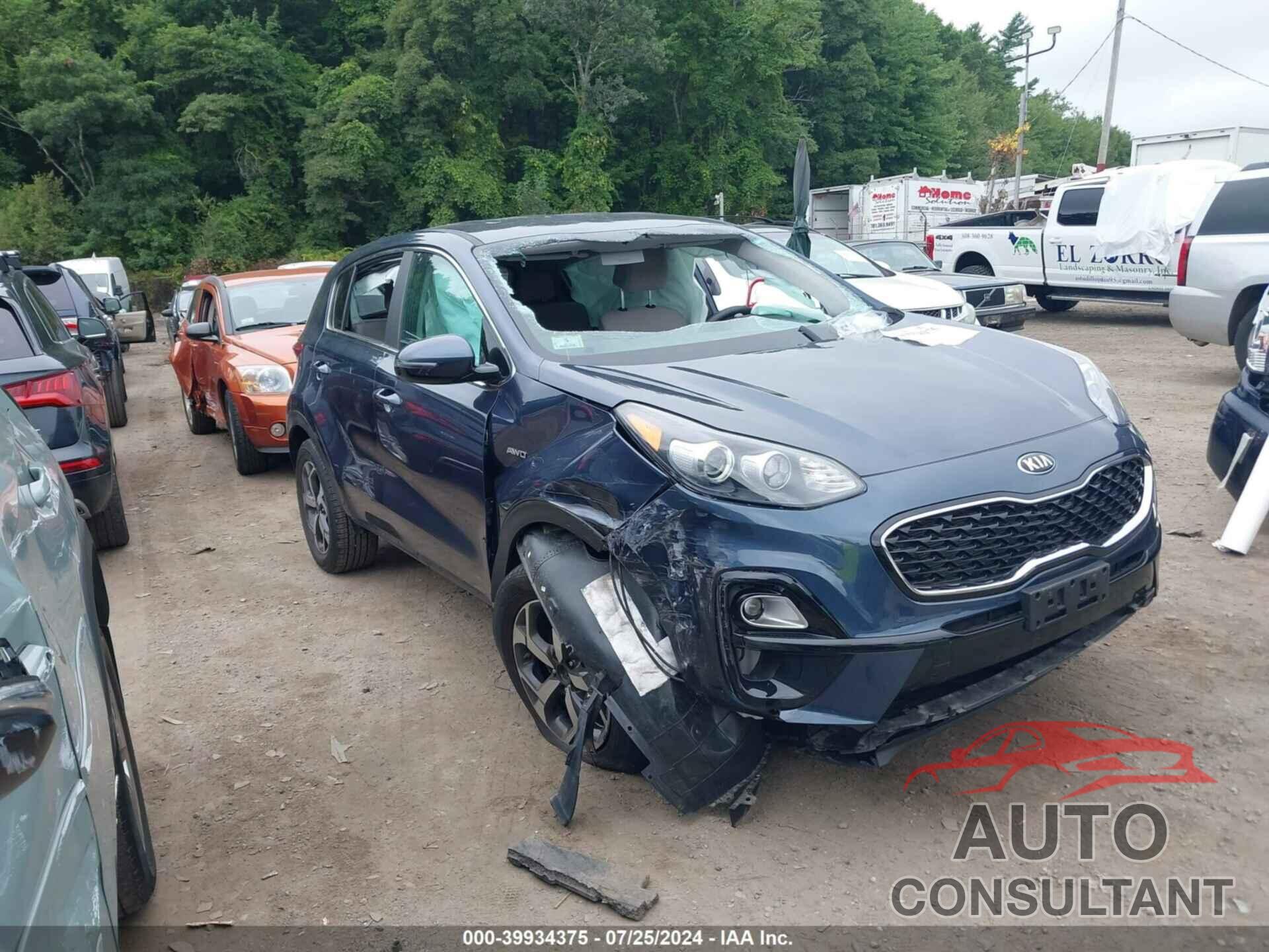 KIA SPORTAGE 2021 - KNDPMCAC1M7935327