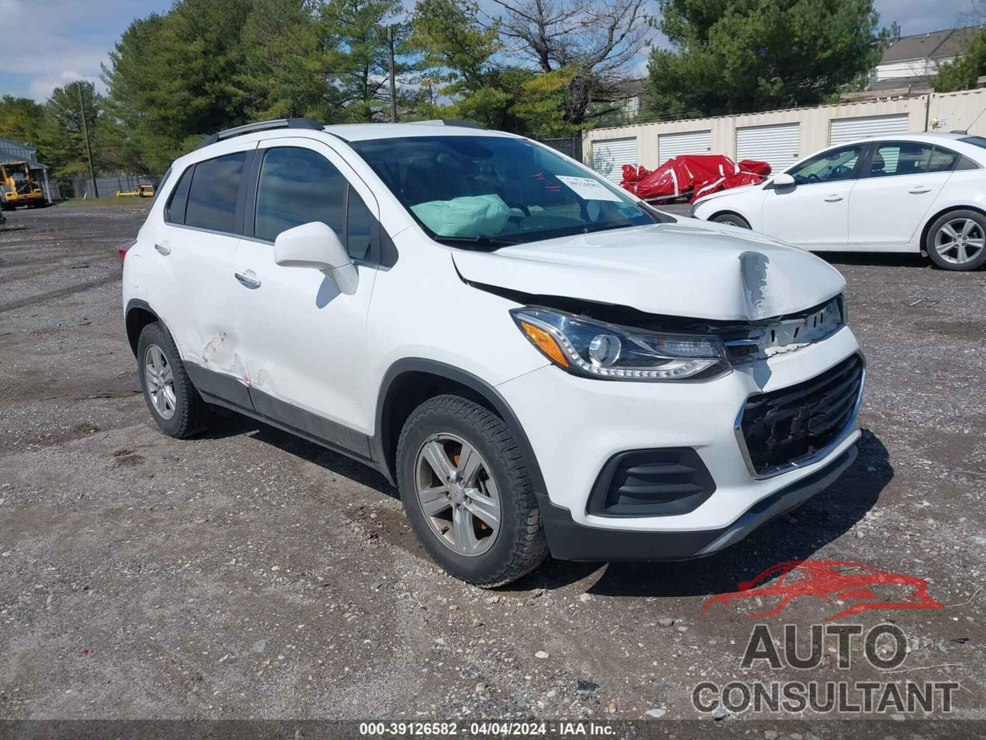 CHEVROLET TRAX 2019 - KL7CJPSB7KB829363