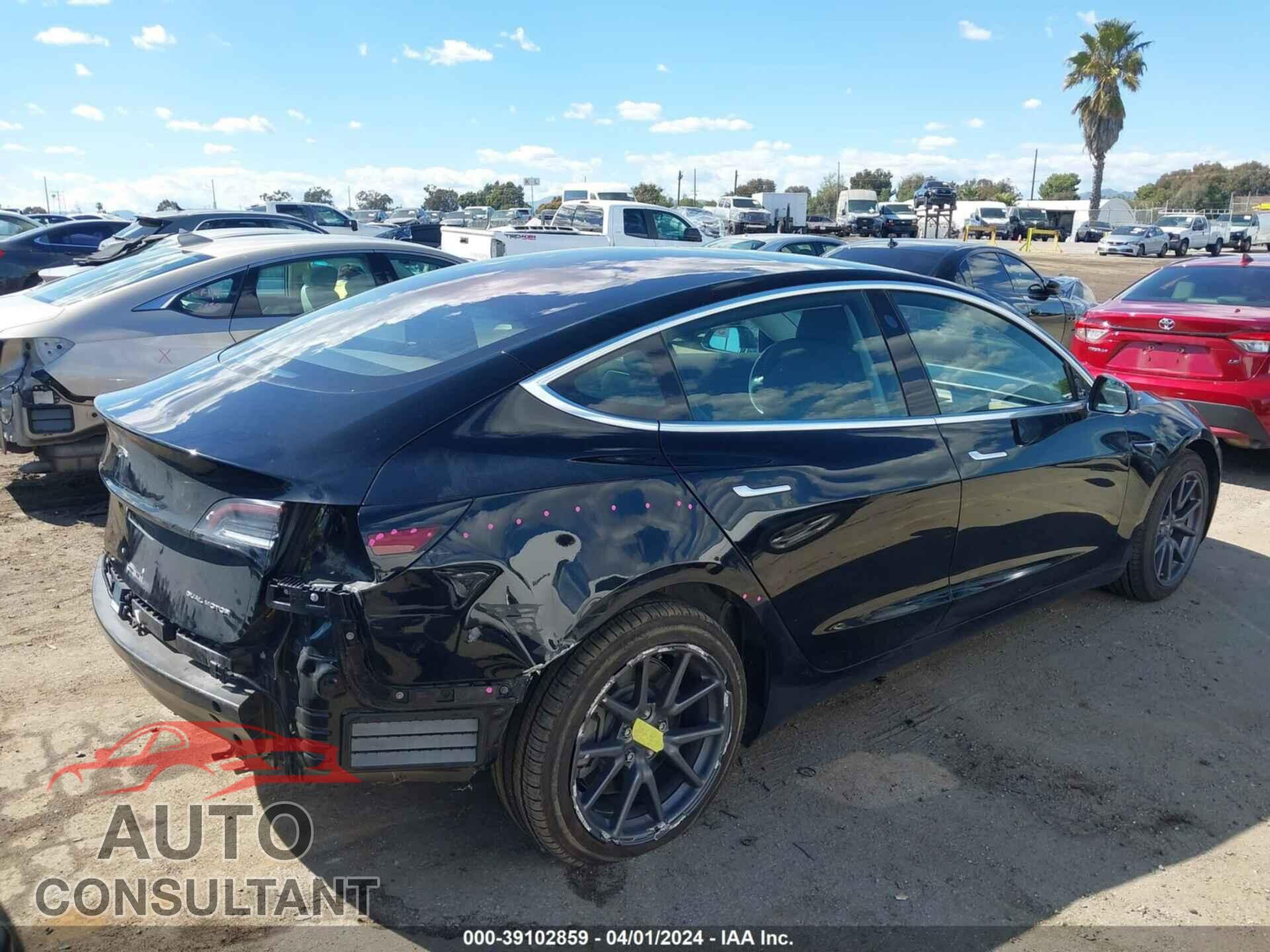 TESLA MODEL 3 2018 - 5YJ3E1EB7JF183561