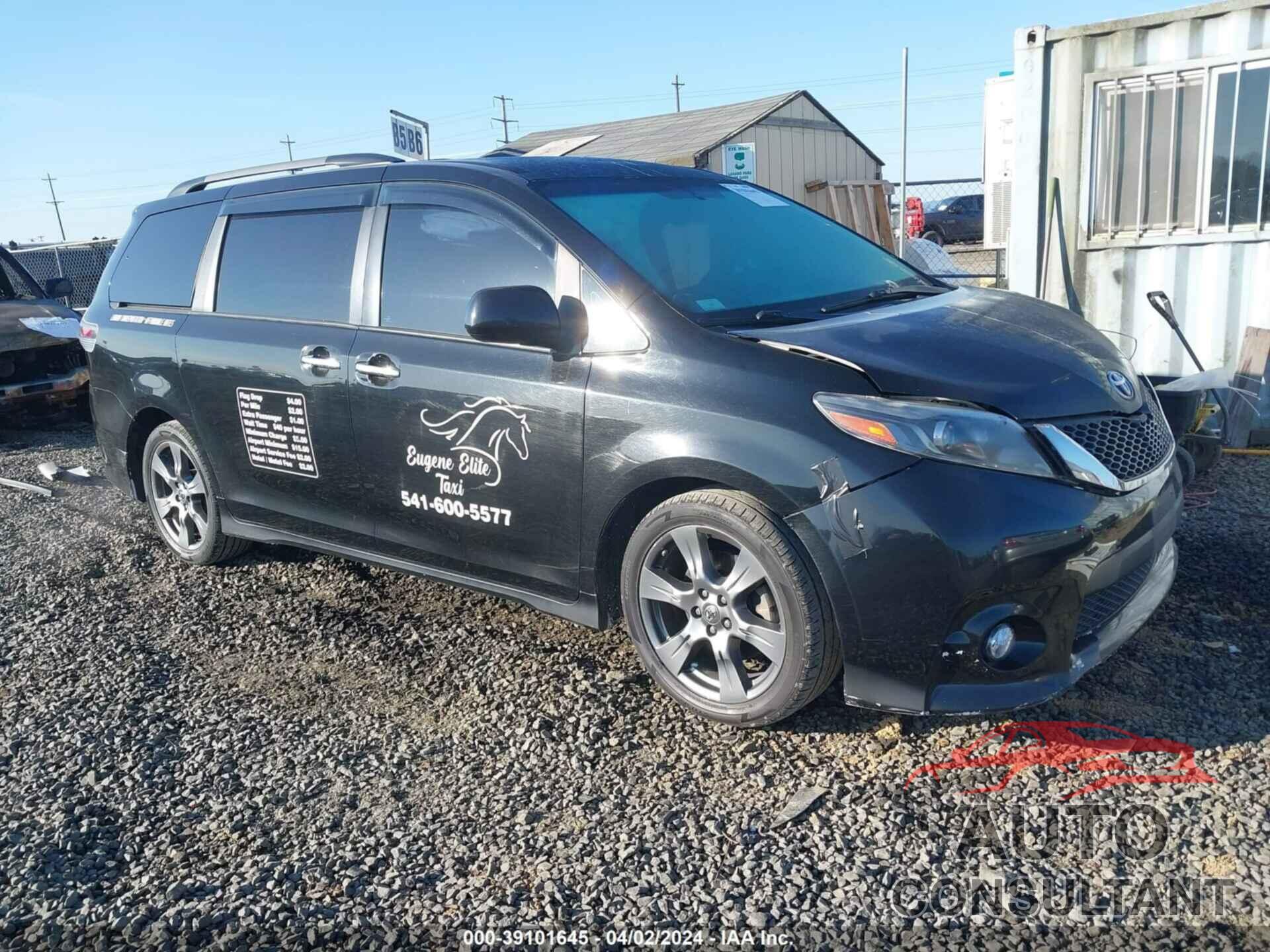 TOYOTA SIENNA 2017 - 5TDXZ3DC6HS781755