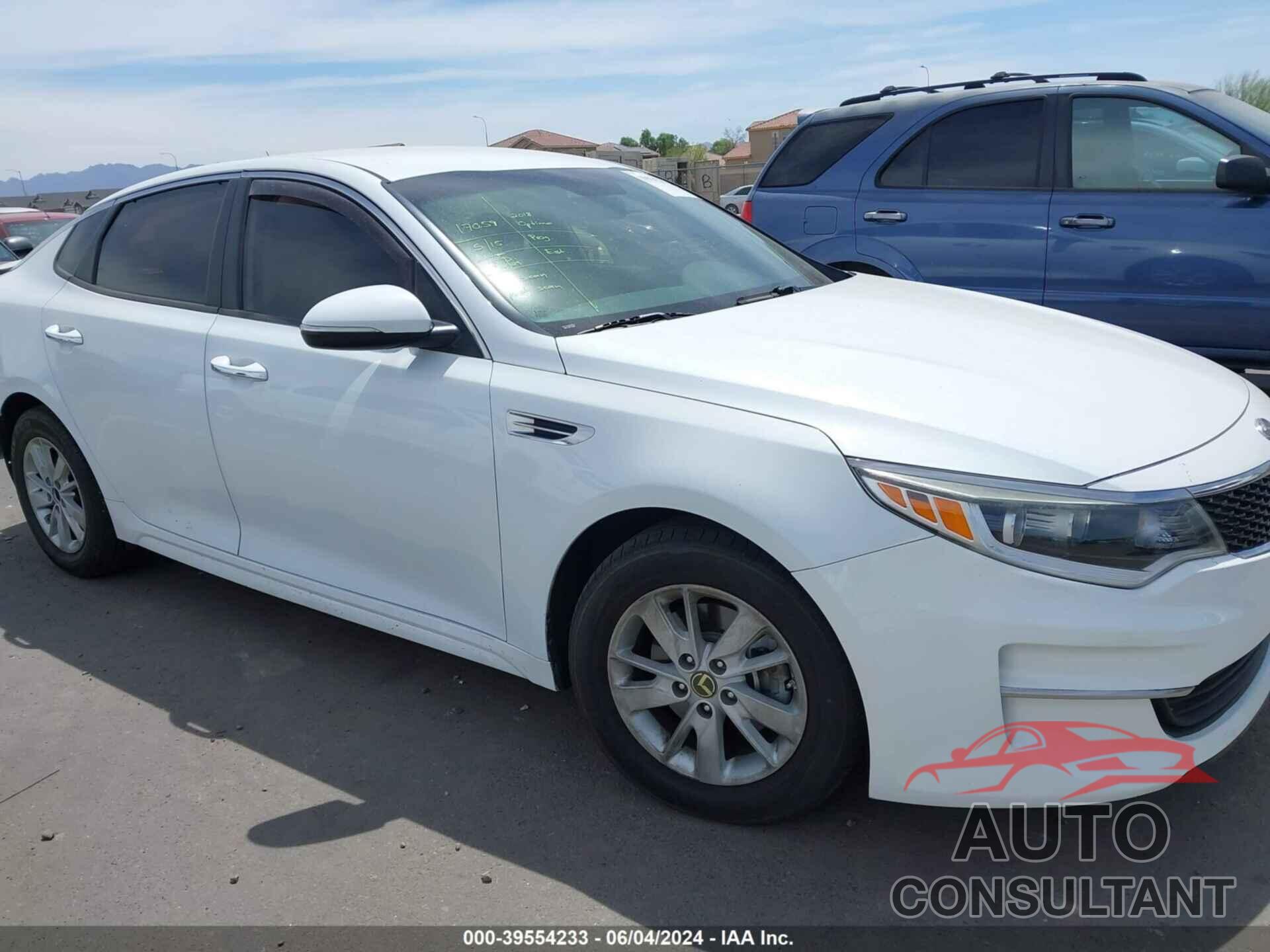 KIA OPTIMA 2018 - 5XXGT4L33JG182635