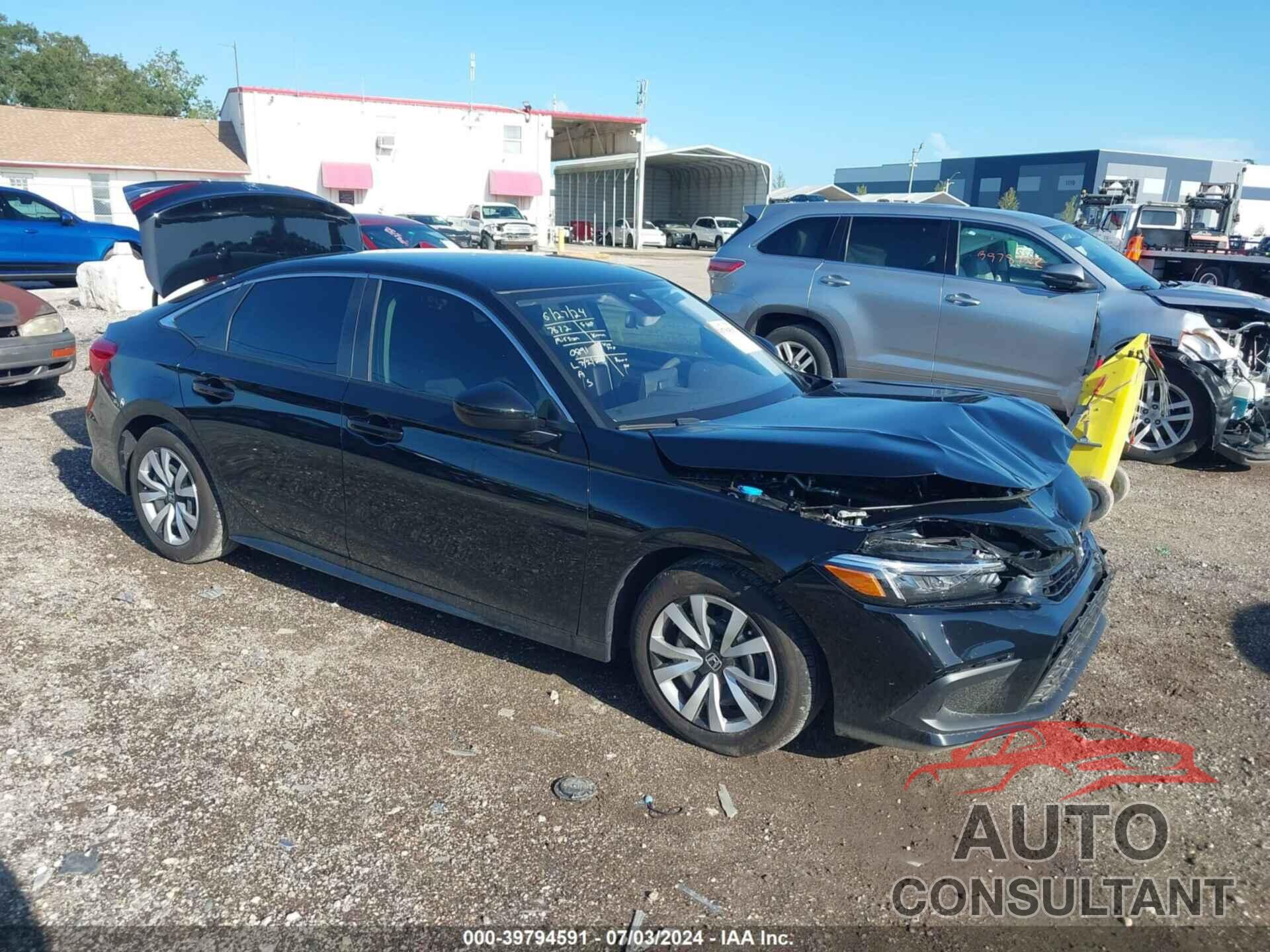HONDA CIVIC 2023 - 2HGFE2F29PH540891