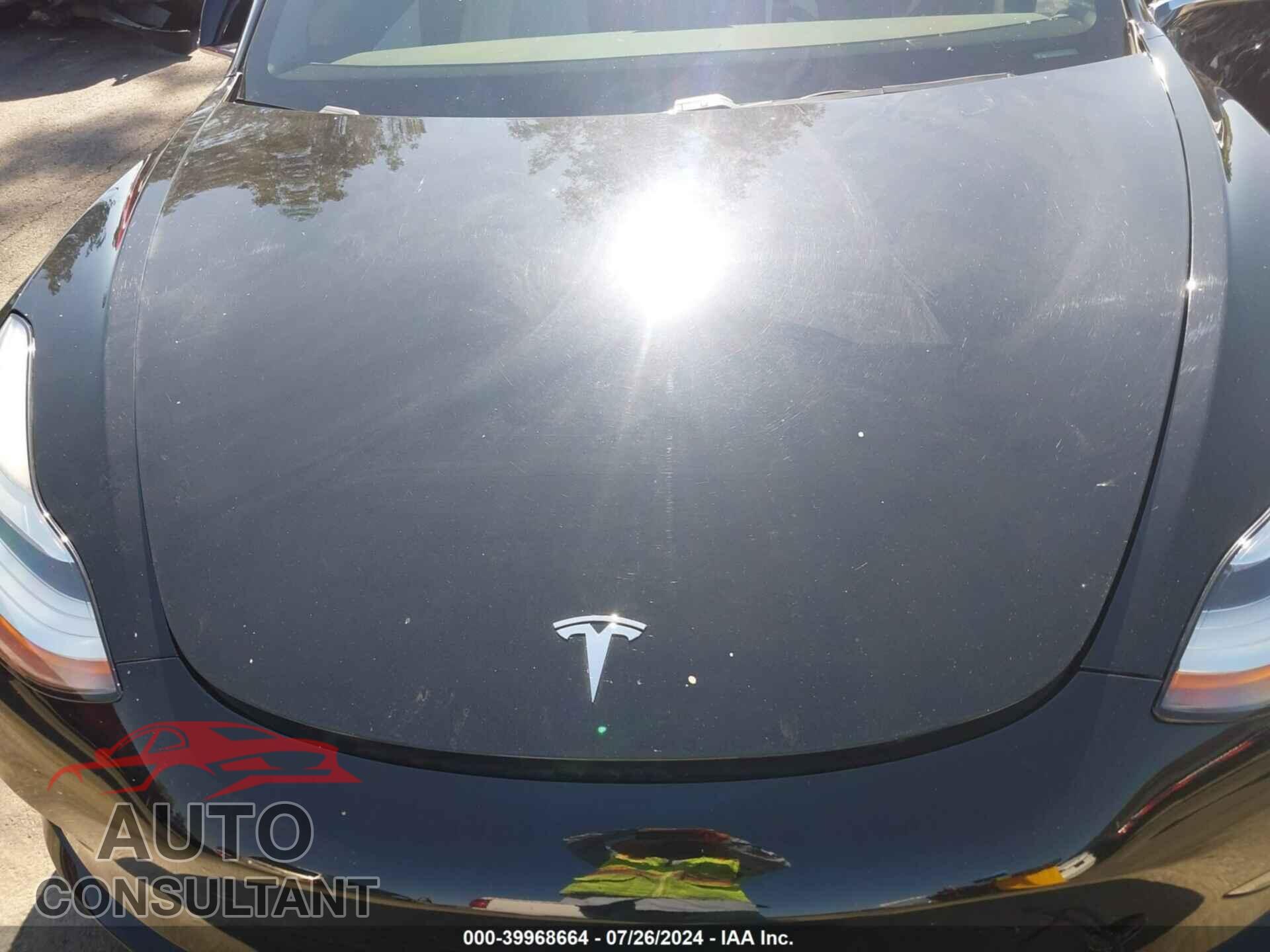 TESLA MODEL 3 2019 - 5YJ3E1EA4KF312090