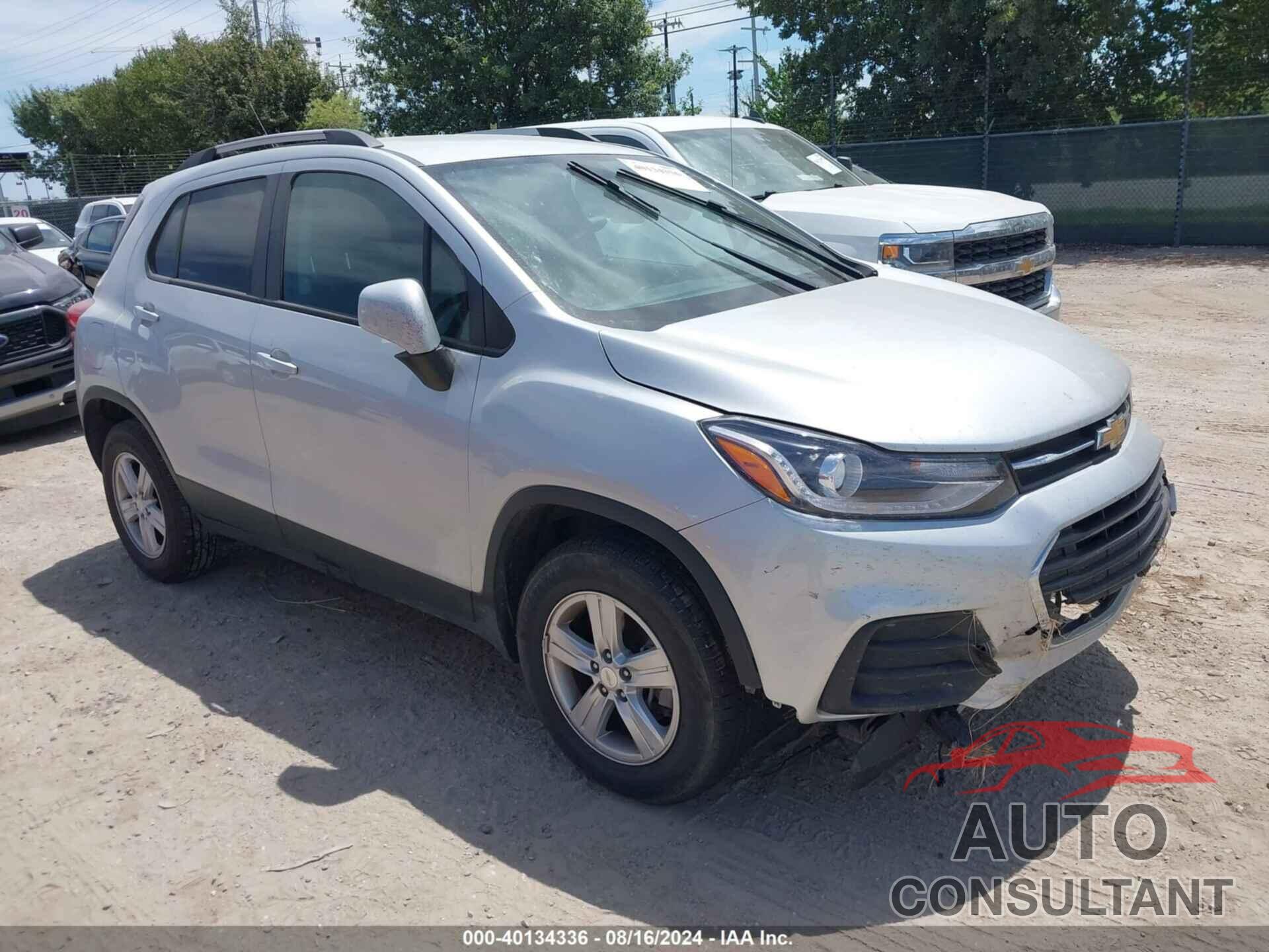 CHEVROLET TRAX 2021 - KL7CJPSM1MB363286