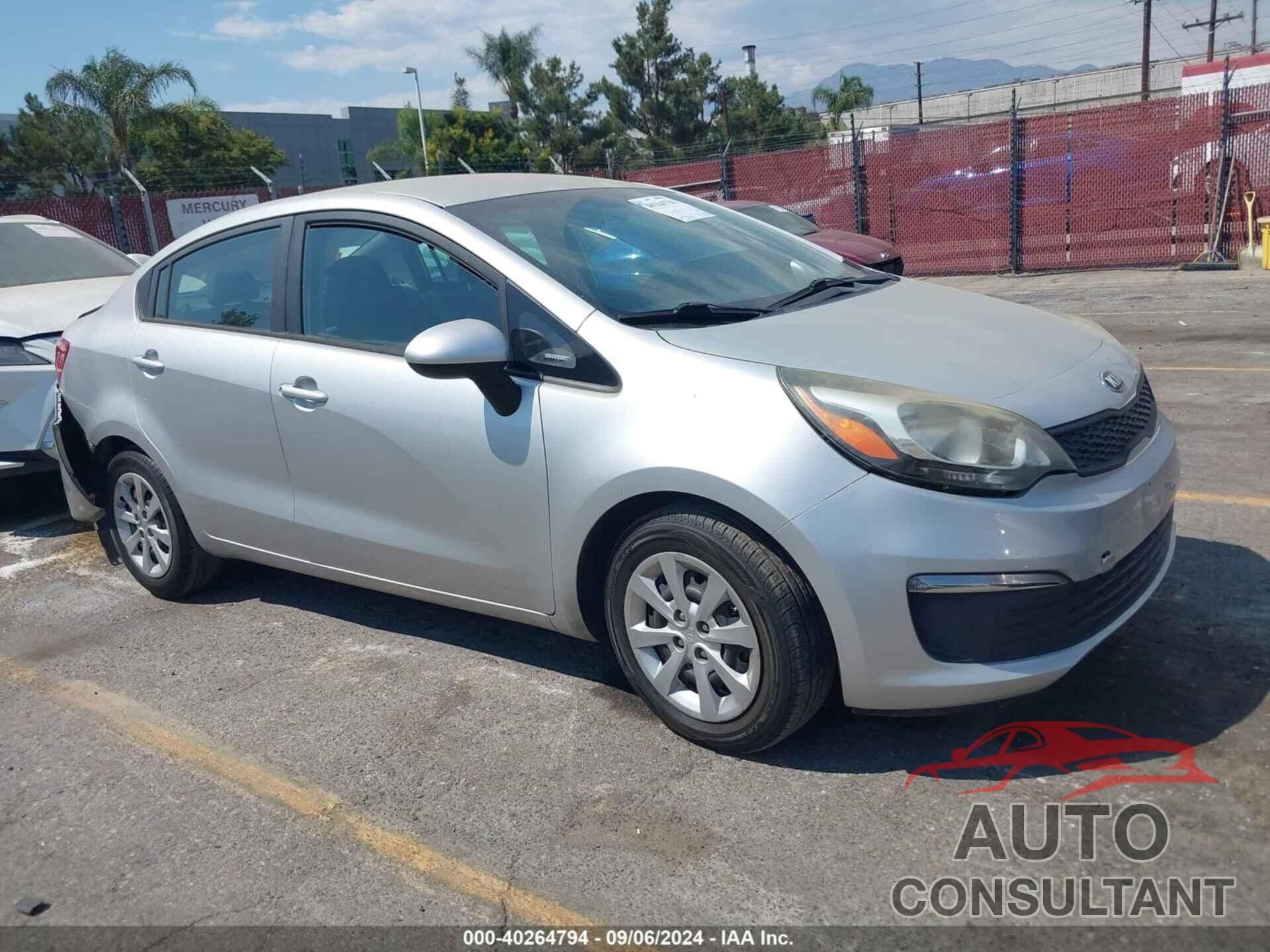 KIA RIO 2016 - KNADM4A33G6565806