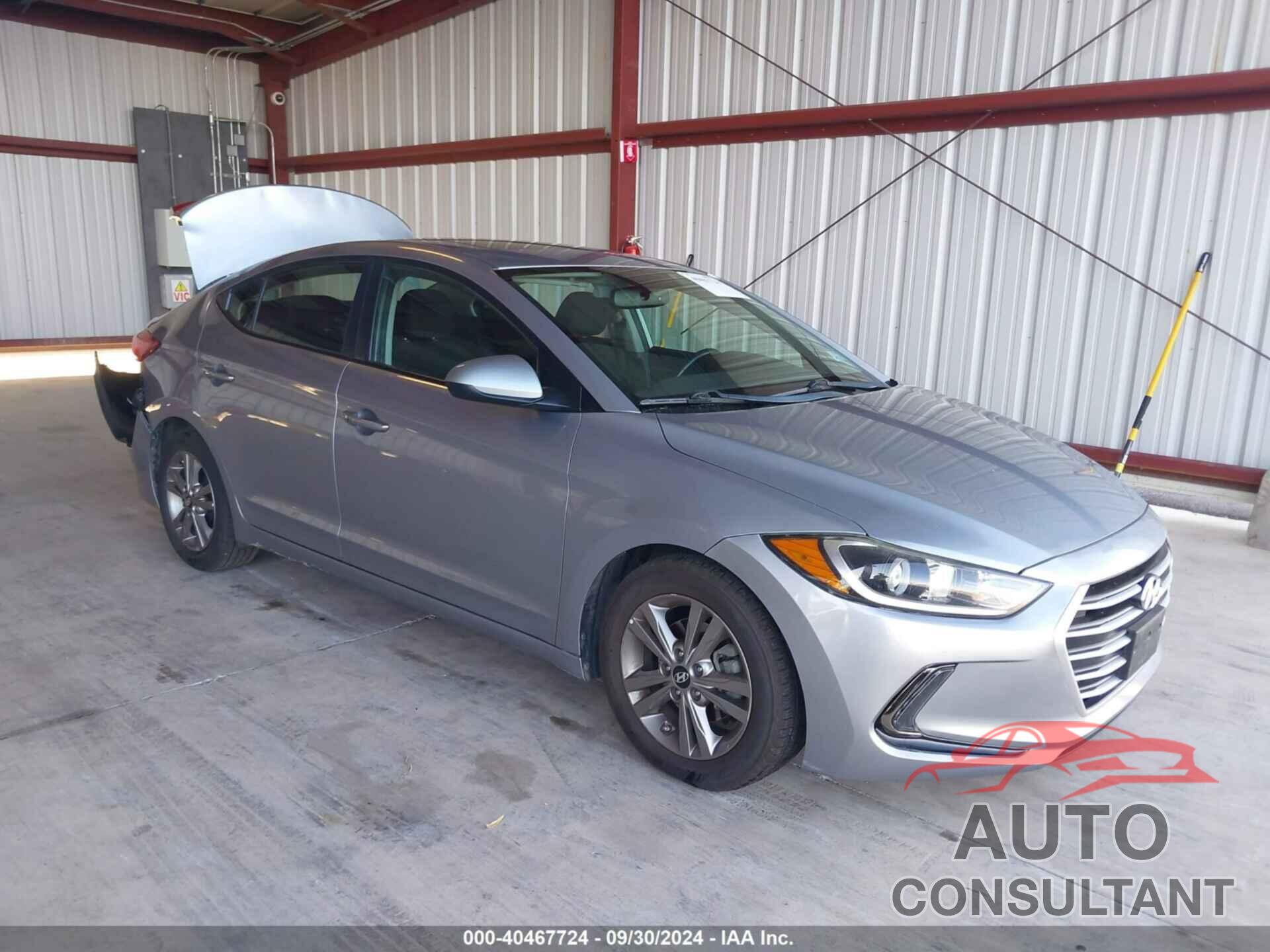 HYUNDAI ELANTRA 2017 - 5NPD84LF0HH153638