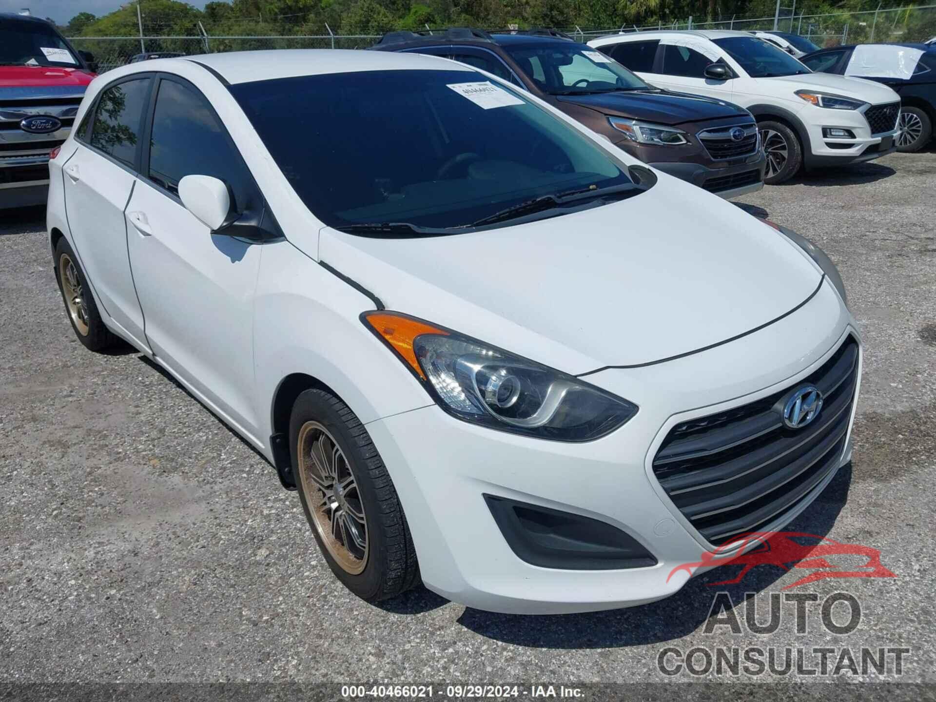 HYUNDAI ELANTRA GT 2017 - KMHD35LH3HU376568