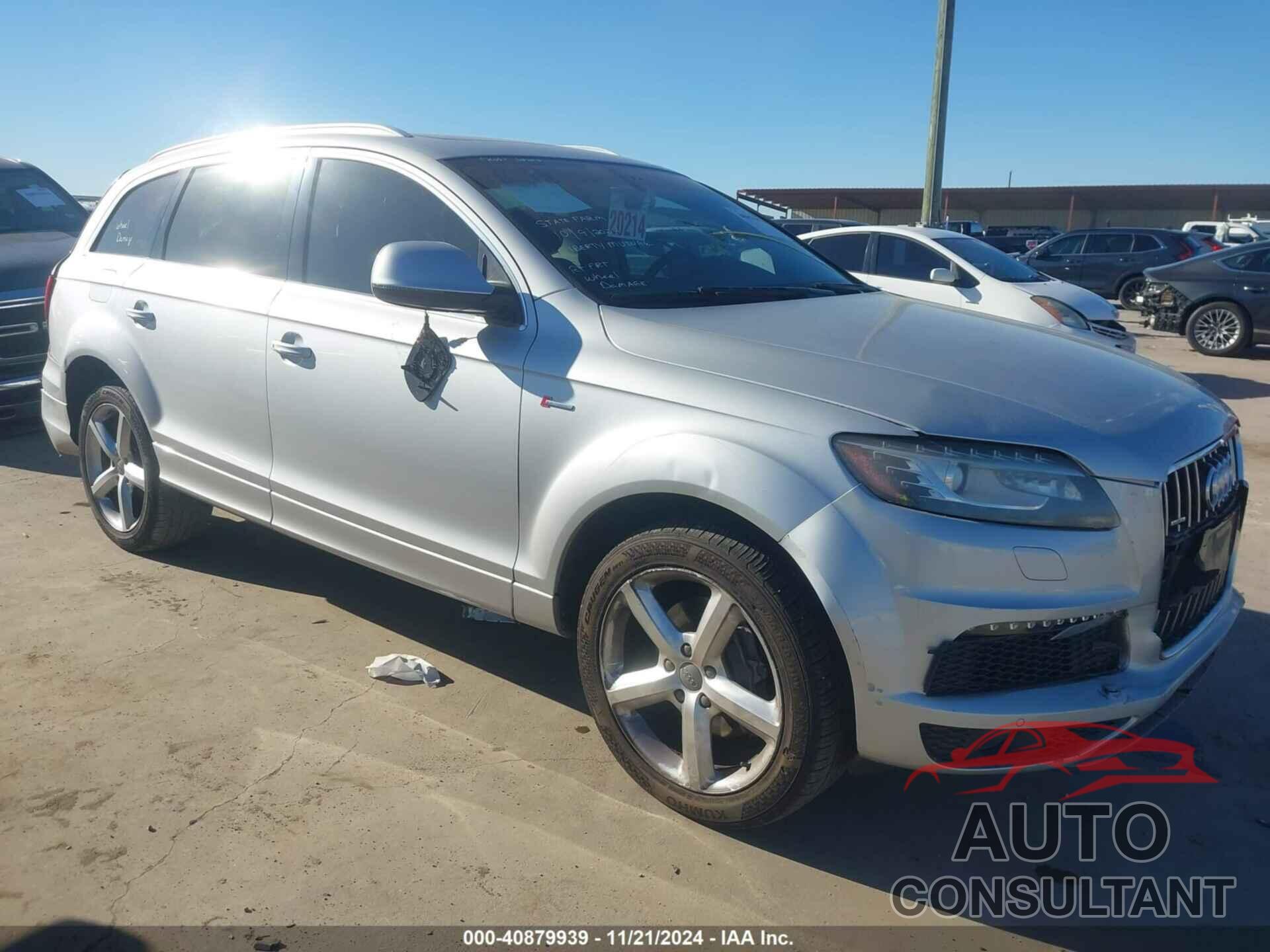 AUDI Q7 2014 - WA1DGAFE5ED005484