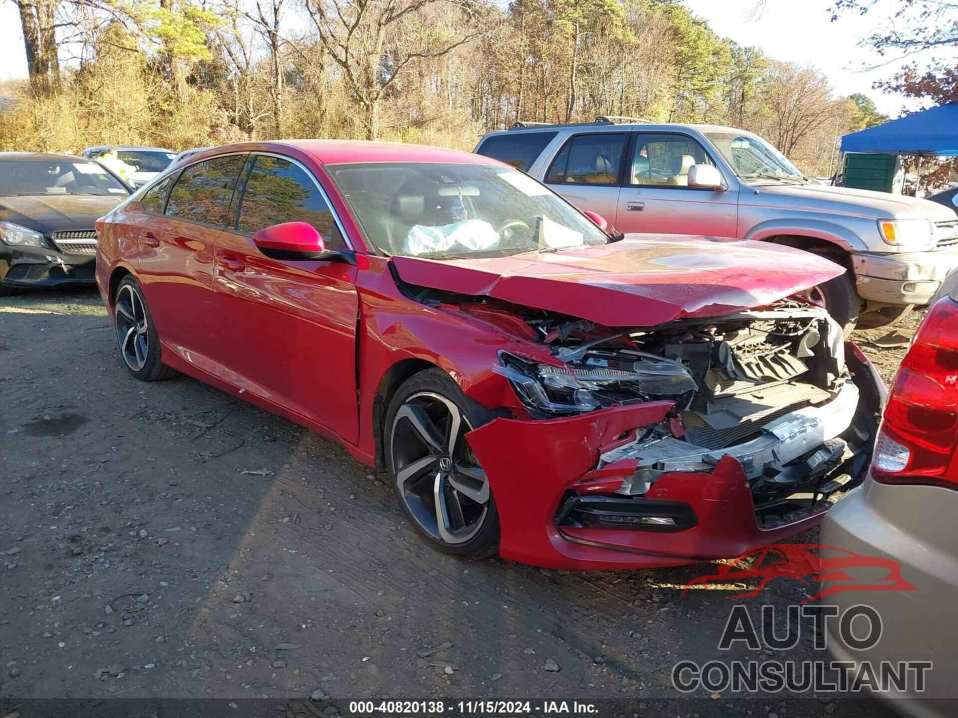 HONDA ACCORD 2018 - 1HGCV1F36JA134899