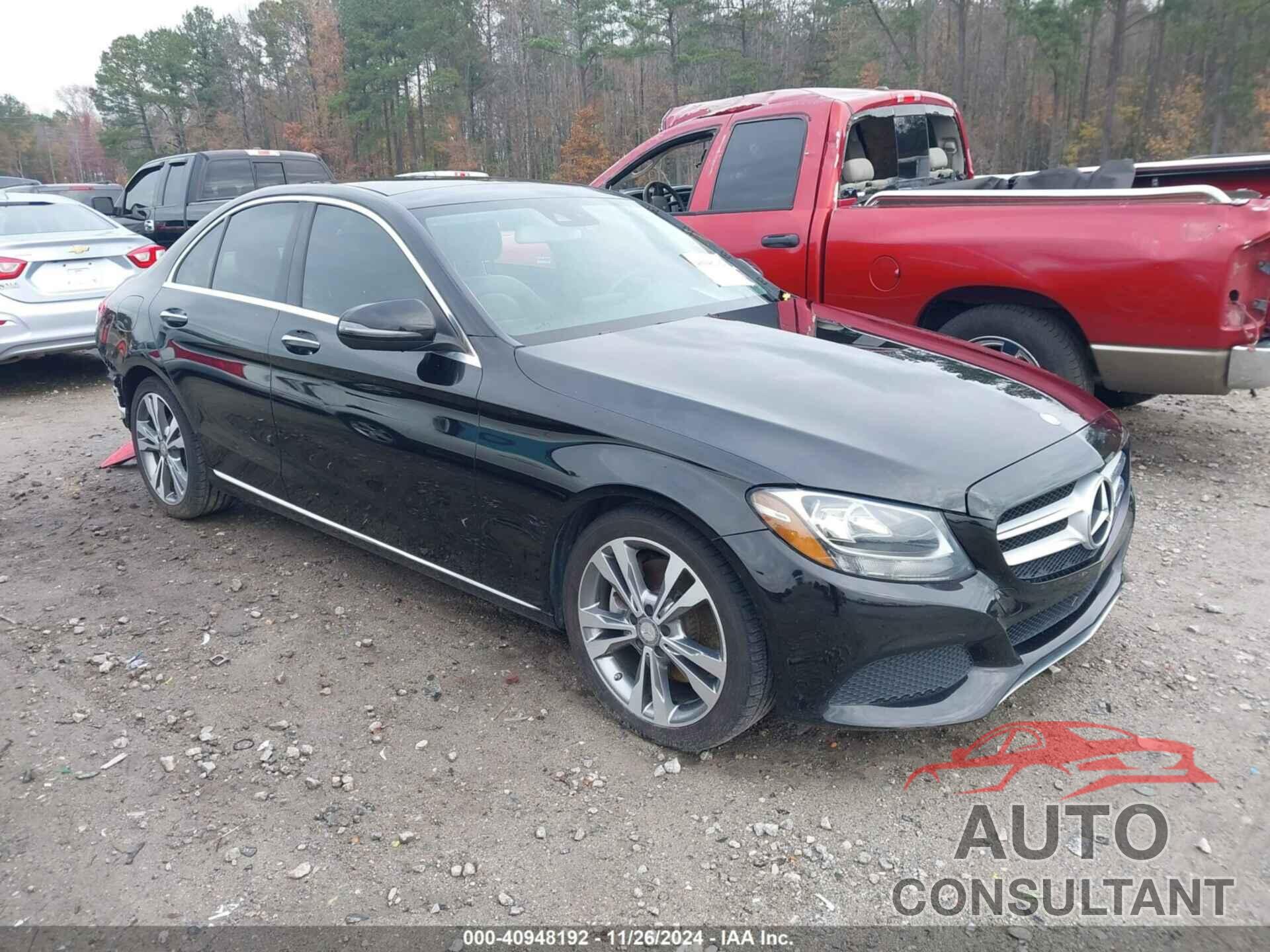 MERCEDES-BENZ C-CLASS 2016 - WDDWF4JB3GR153841