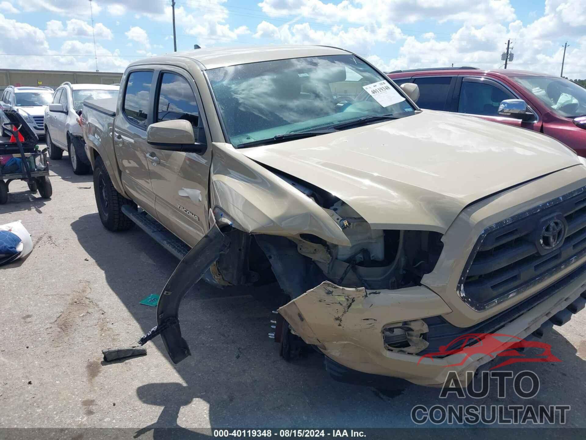 TOYOTA TACOMA 2017 - 5TFAZ5CN1HX022476