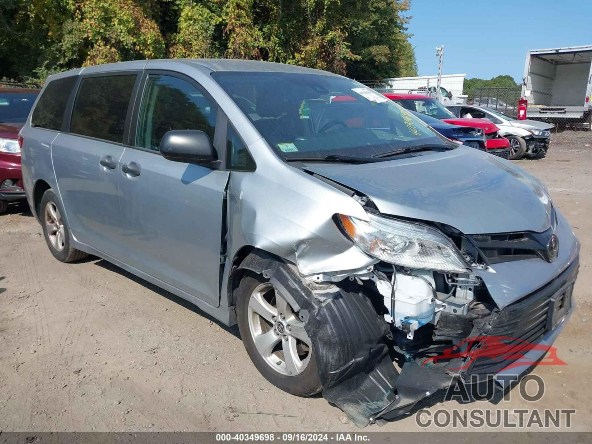 TOYOTA SIENNA 2020 - 5TDZZ3DC8LS068714