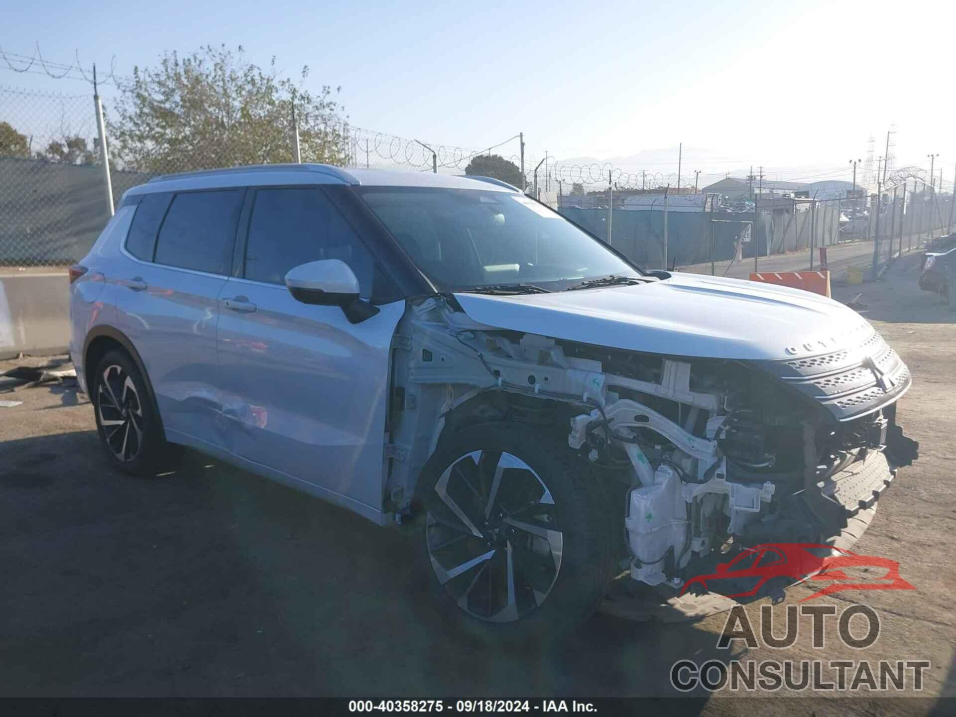 MITSUBISHI OUTLANDER 2022 - JA4J3VA84NZ071213