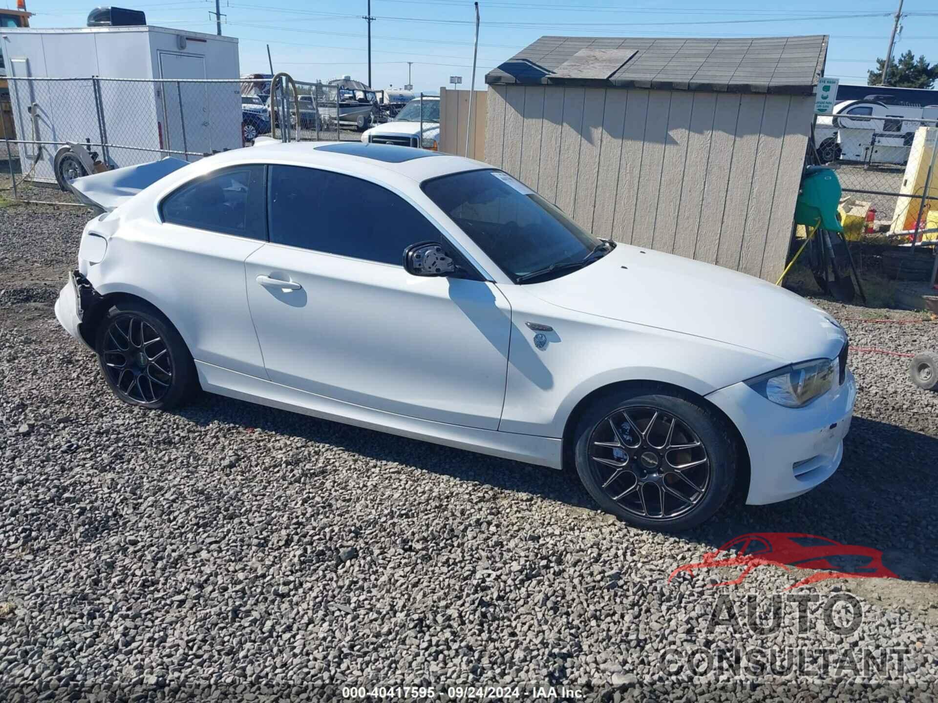 BMW 128I 2011 - WBAUP9C55BVL89603