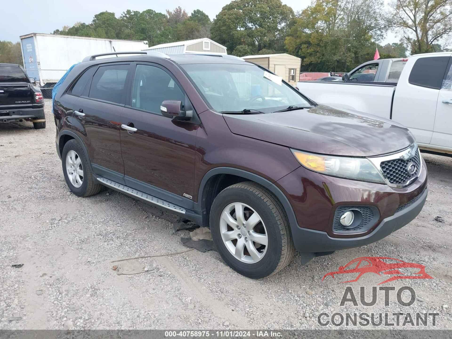 KIA SORENTO 2012 - 5XYKTDA64CG264105