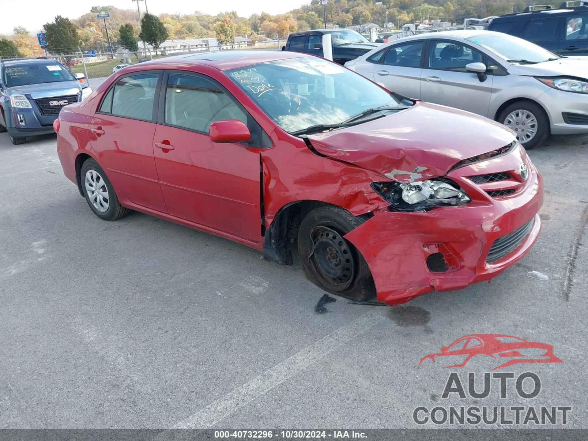 TOYOTA COROLLA 2011 - 2T1BU4EE6BC552314