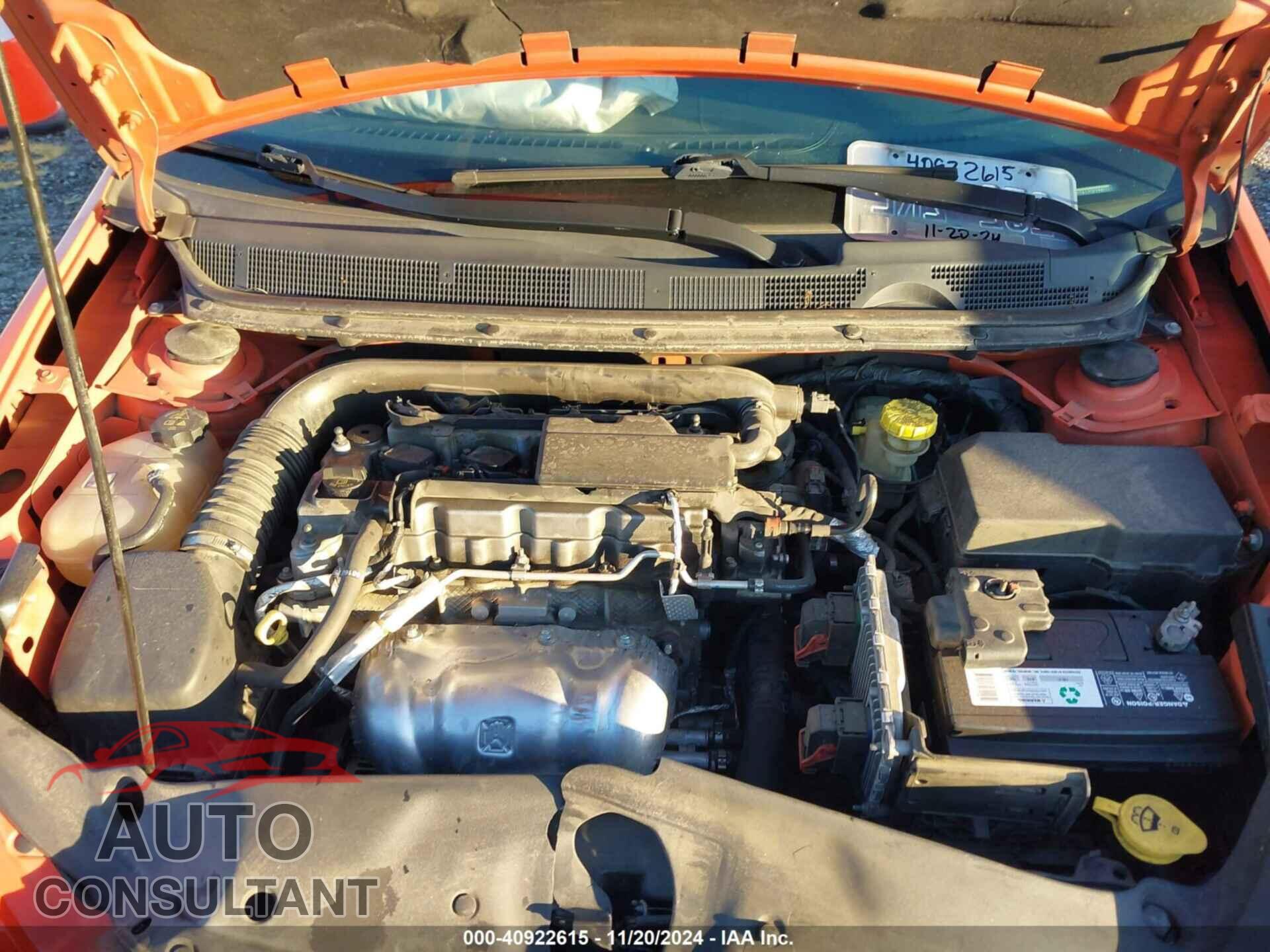 DODGE DART 2015 - 1C3CDFBB3FD277895