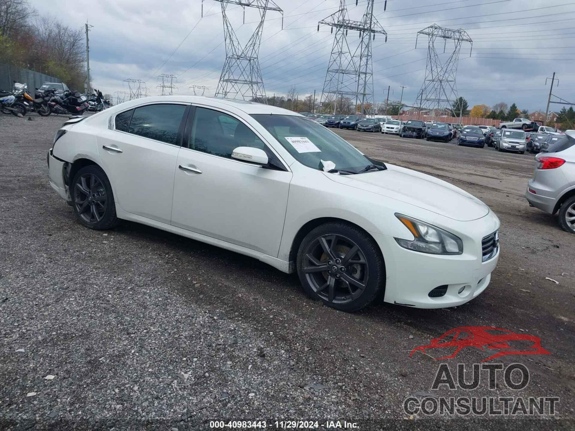 NISSAN MAXIMA 2014 - 1N4AA5APXEC487374