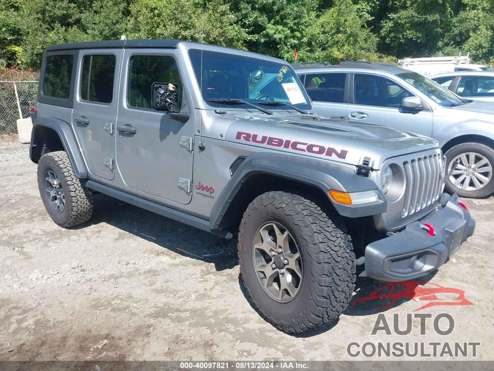 JEEP WRANGLER UNLIMITED 2018 - 1C4HJXFN7JW243363
