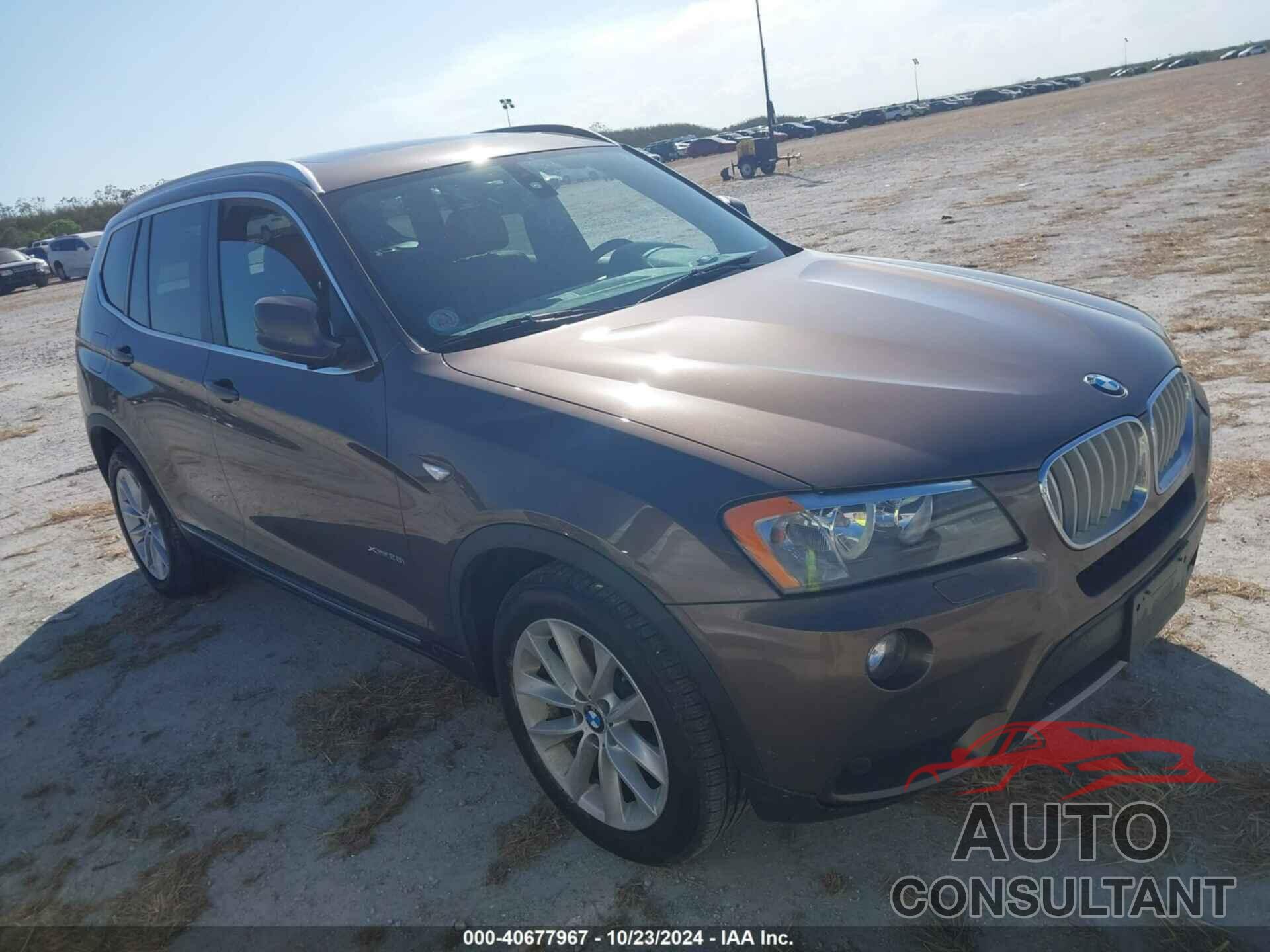 BMW X3 2012 - 5UXWX5C5XCL723561