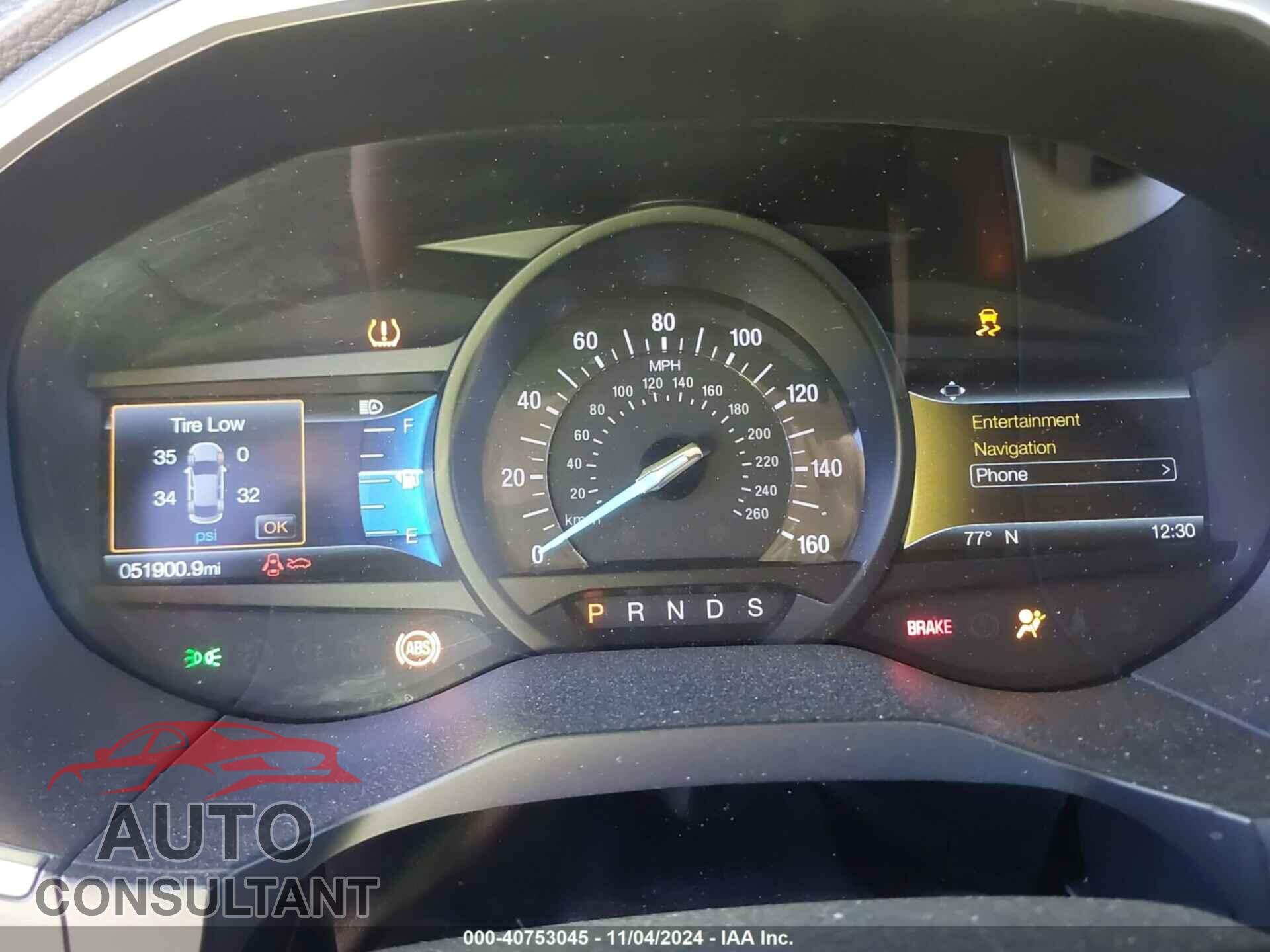 FORD EDGE 2019 - 2FMPK3J95KBB97364