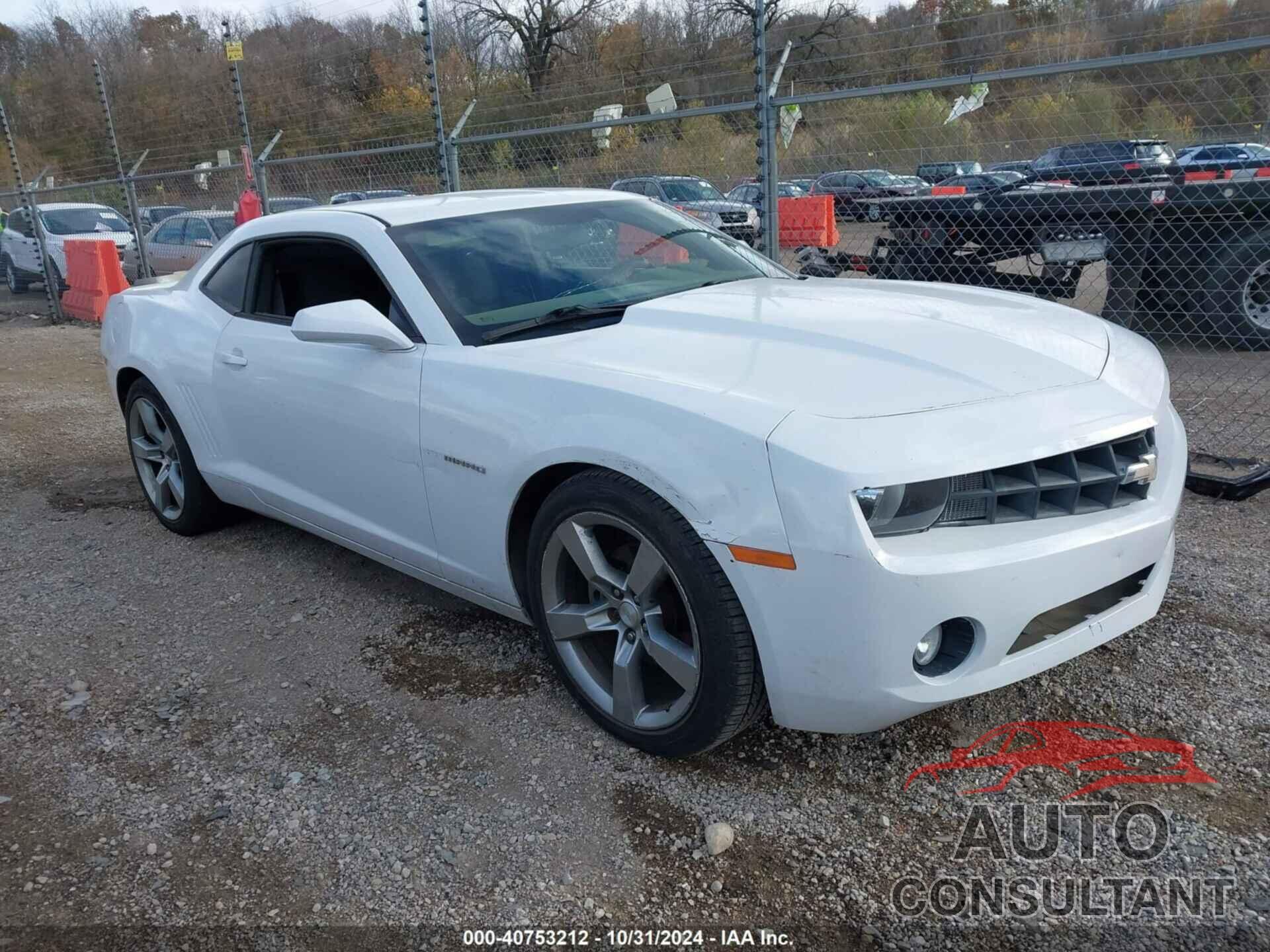 CHEVROLET CAMARO 2012 - 2G1FA1E39C9143533