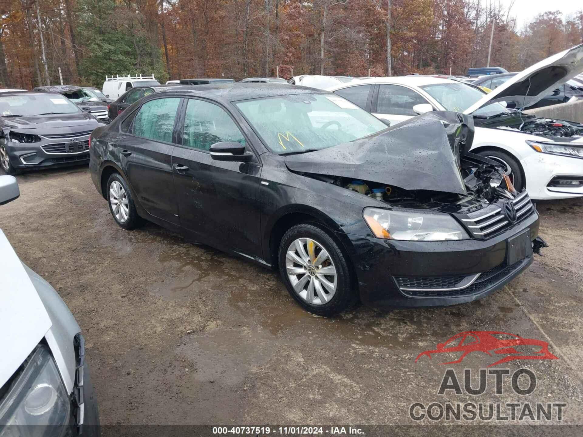 VOLKSWAGEN PASSAT 2015 - 1VWAT7A39FC043009