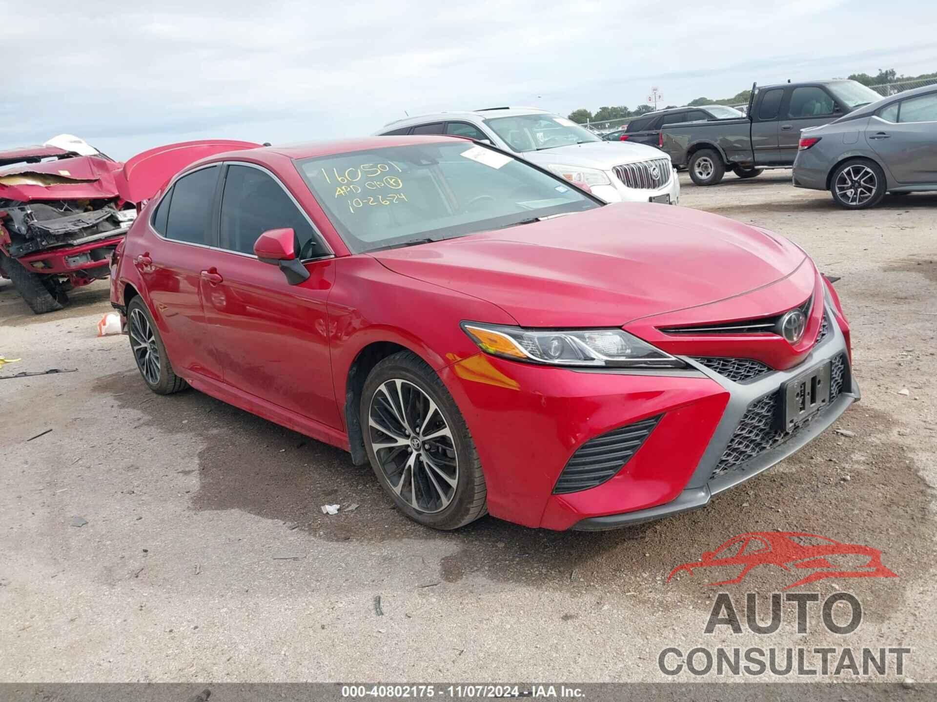 TOYOTA CAMRY 2019 - 4T1B11HK8KU177176