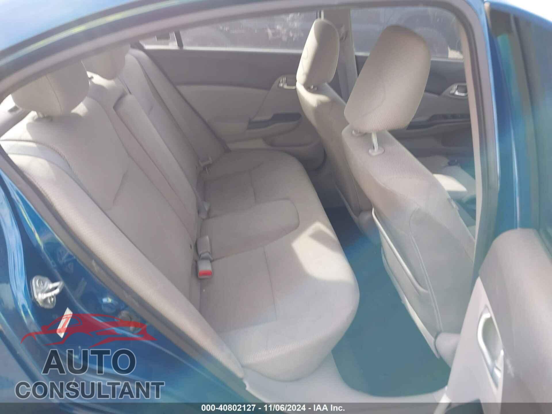 HONDA CIVIC 2012 - 19XFB2F87CE029035