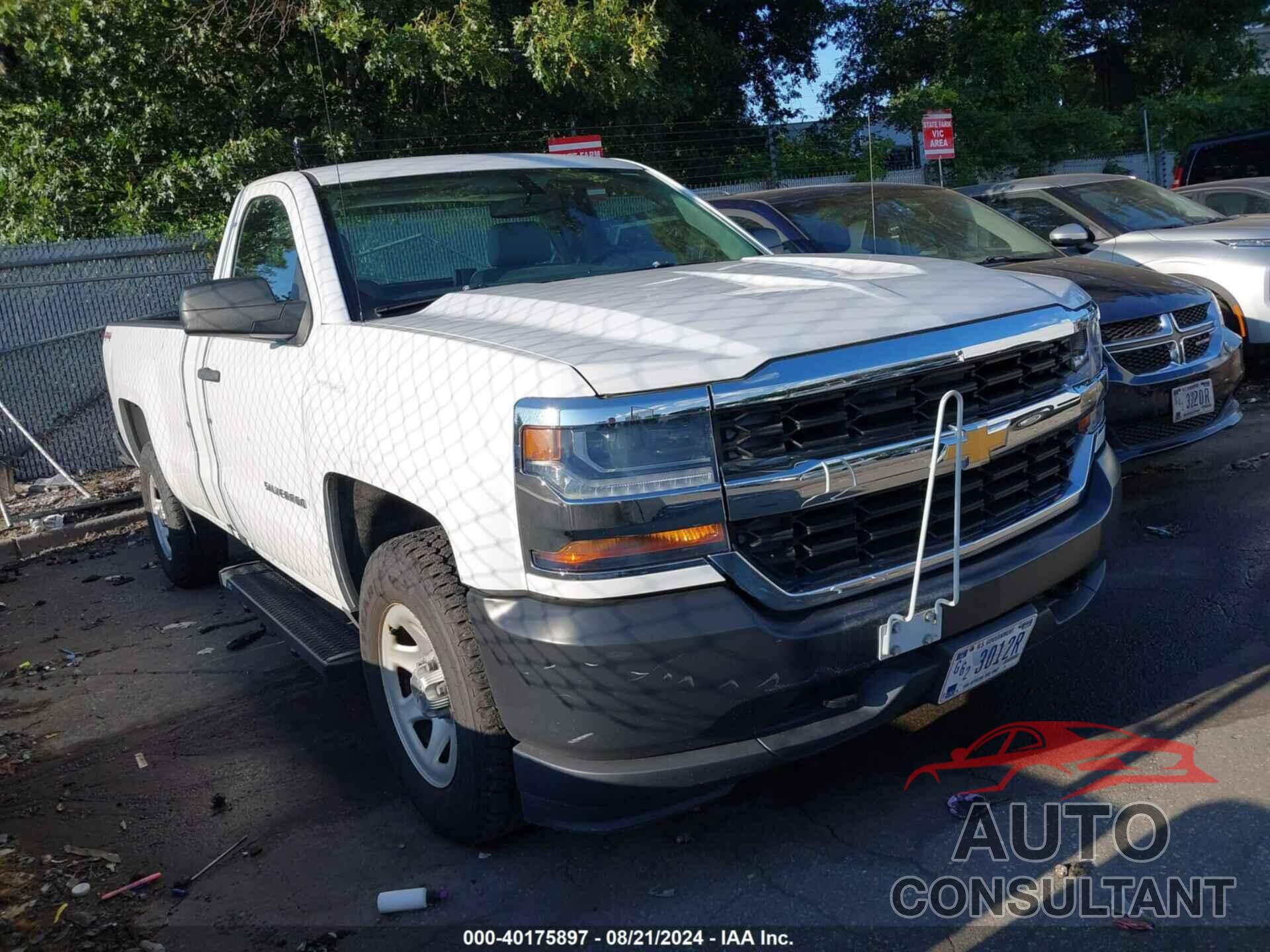 CHEVROLET SILVERADO 1500 2016 - 1GCNKNEH3GZ130470