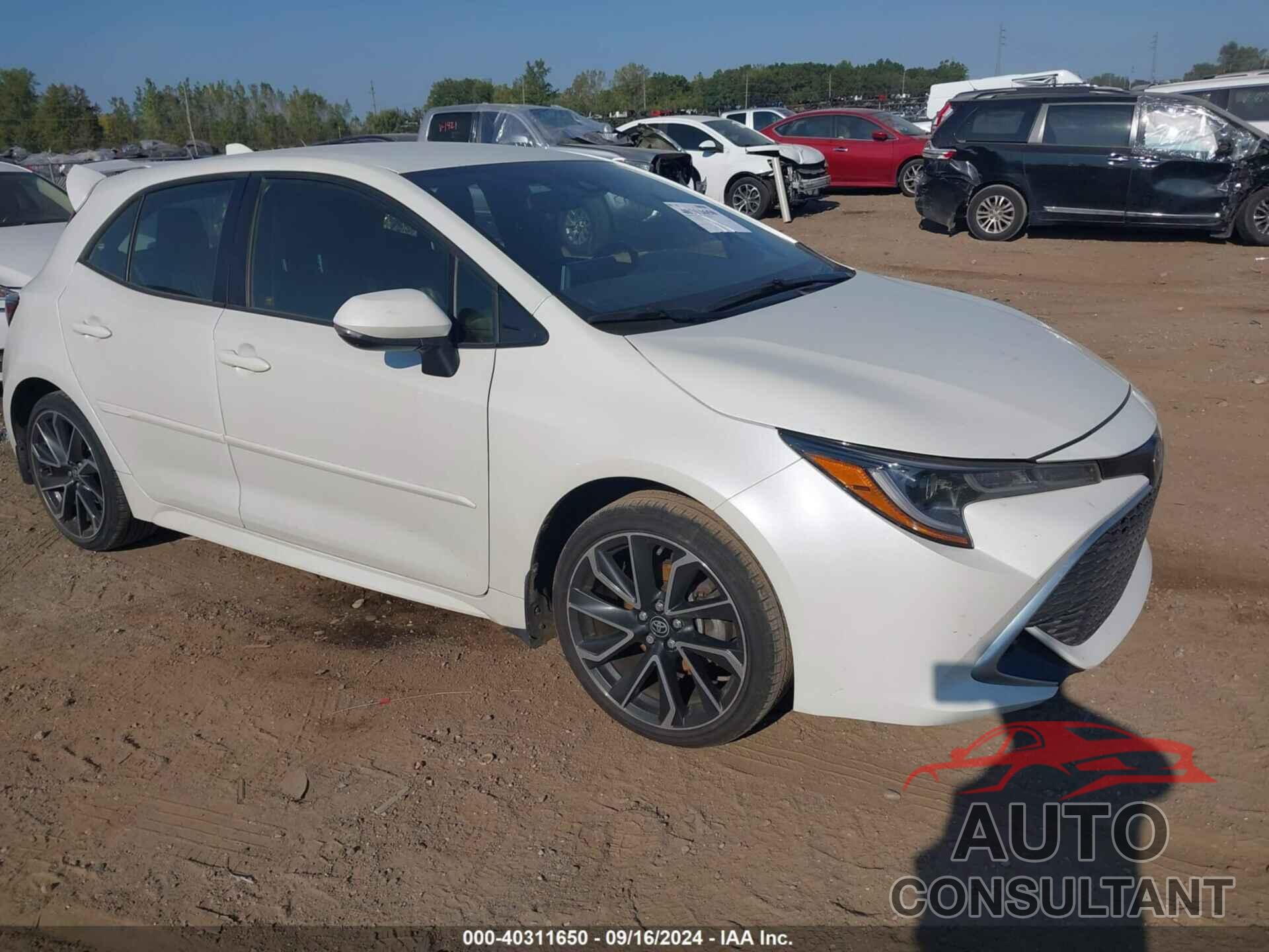 TOYOTA COROLLA 2019 - JTNK4RBE1K3054236