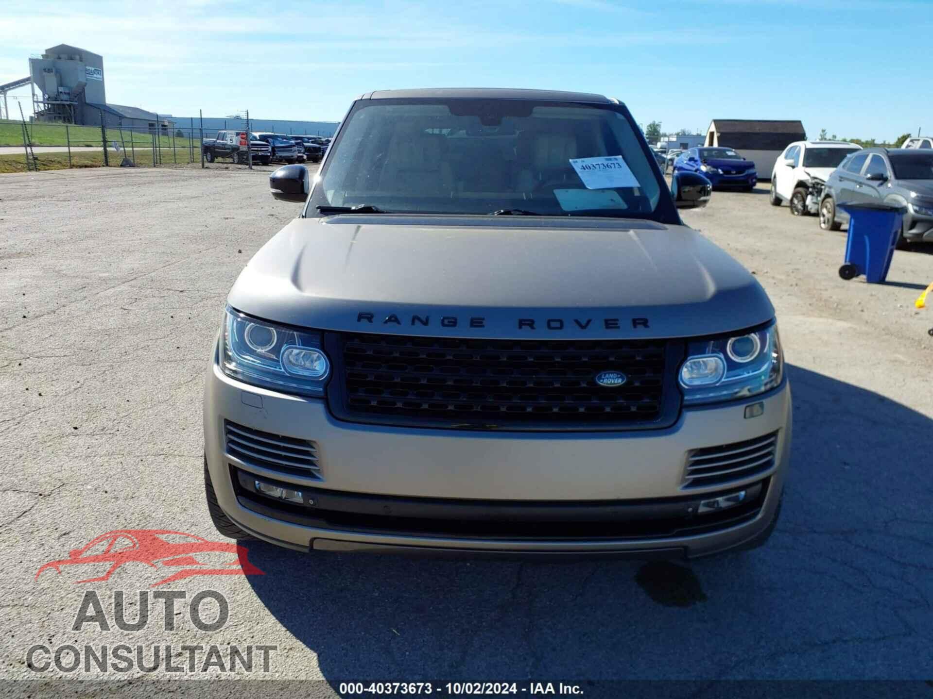 LAND ROVER RANGE ROVER 2014 - SALGS3TF0EA156902