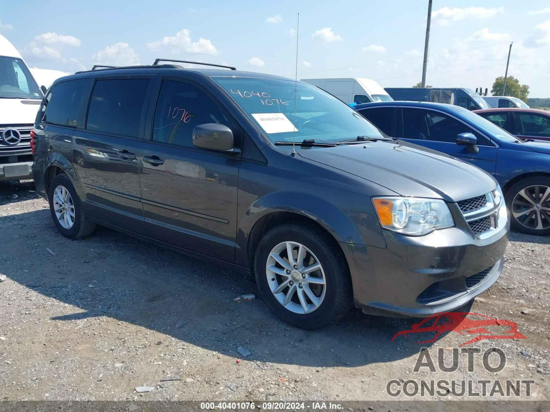 DODGE GRAND CARAVAN 2016 - 2C4RDGCG9GR123843