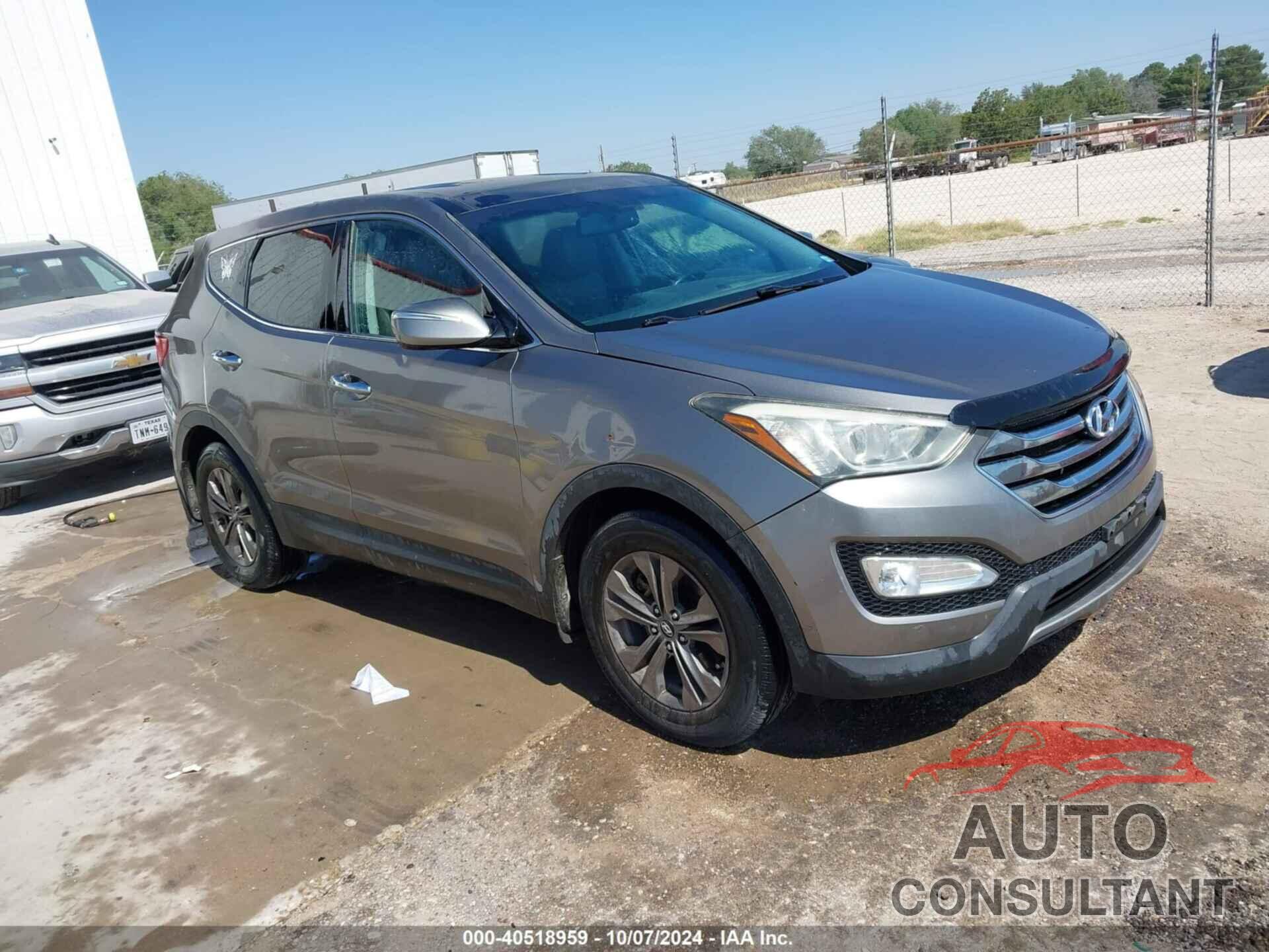 HYUNDAI SANTA FE 2013 - 5XYZU3LB5DG013627