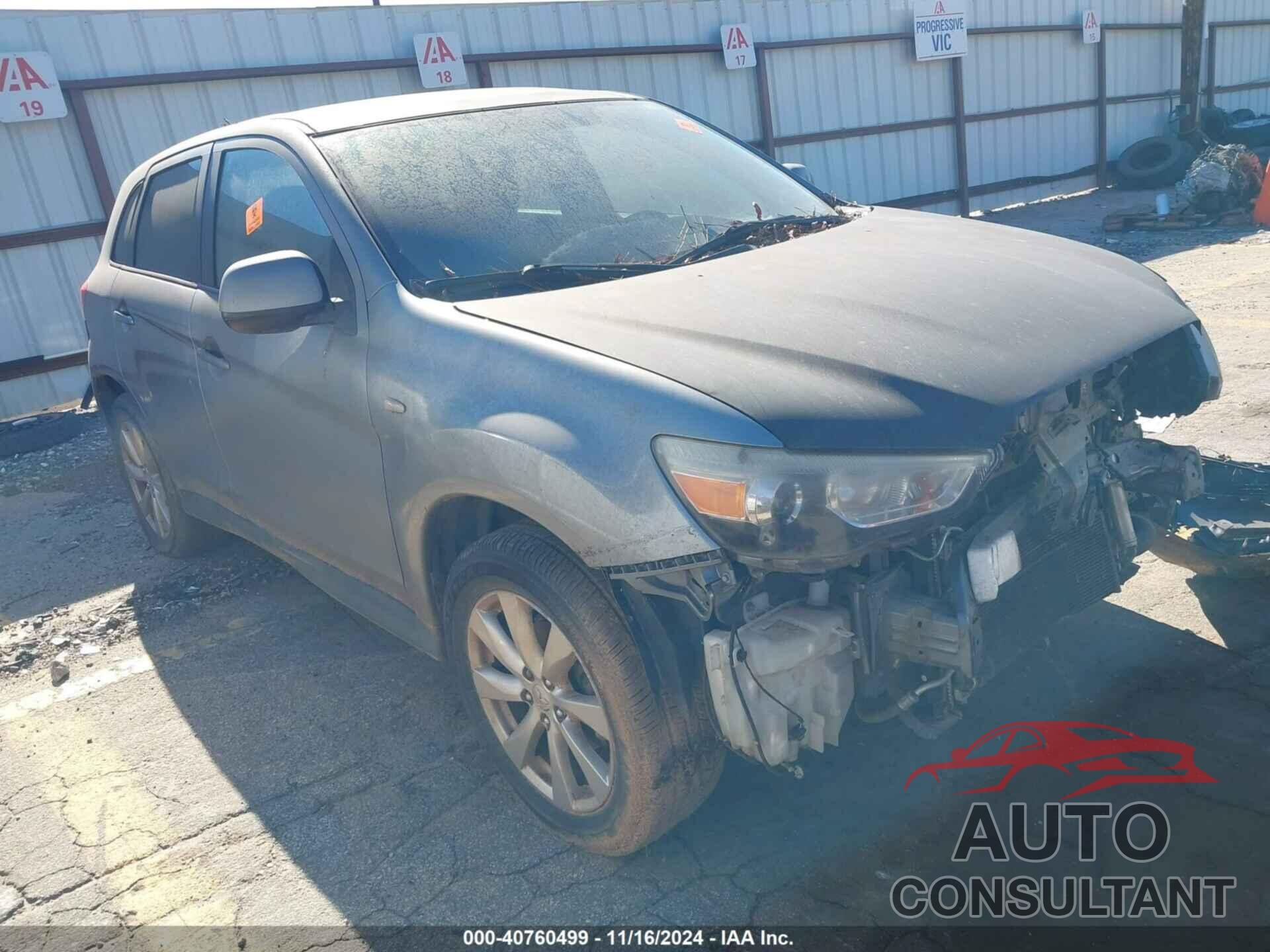 MITSUBISHI OUTLANDER SPORT 2013 - 4A4AP3AU4DE008929