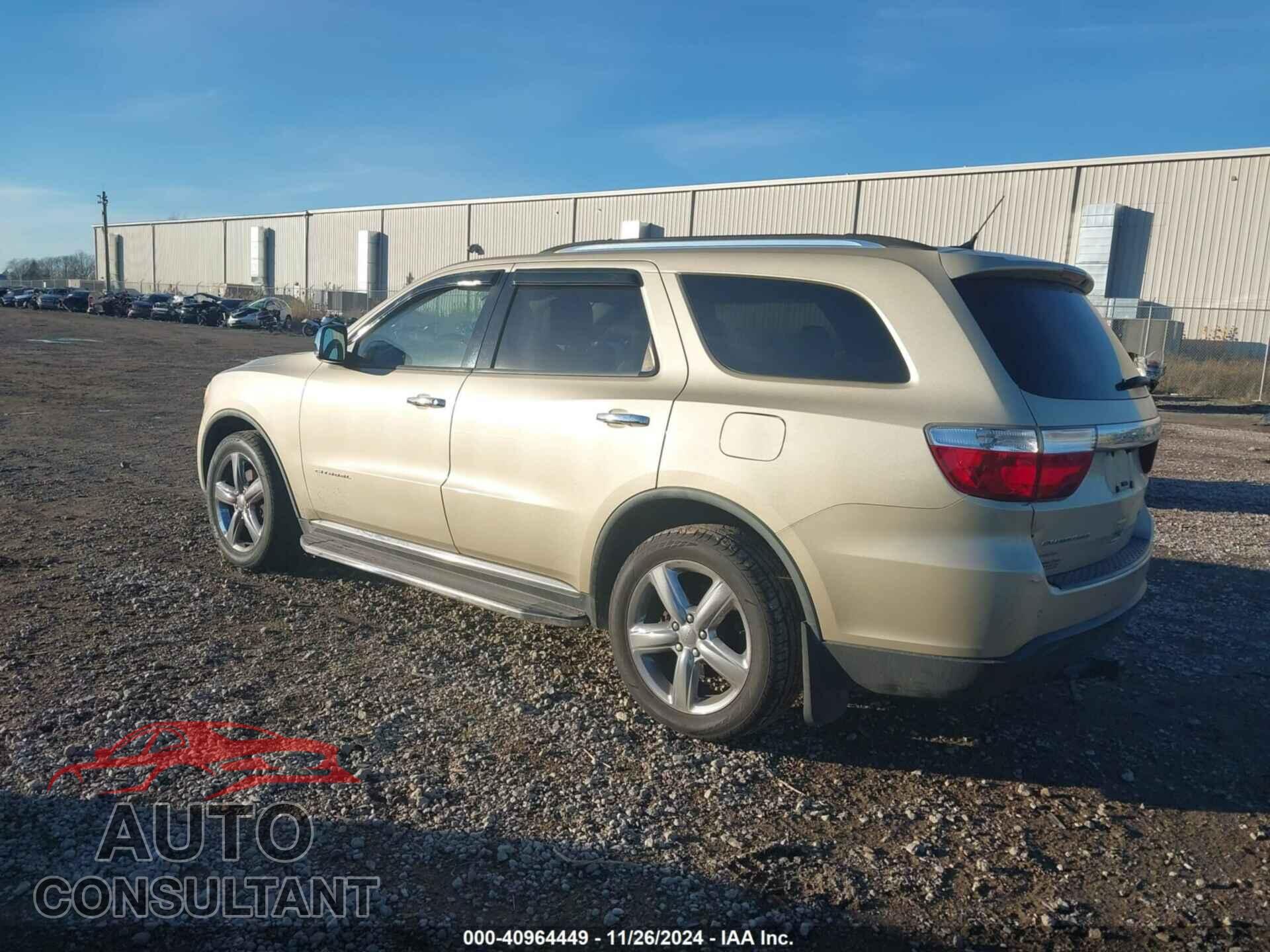 DODGE DURANGO 2011 - 1D4RE5GG1BC697143