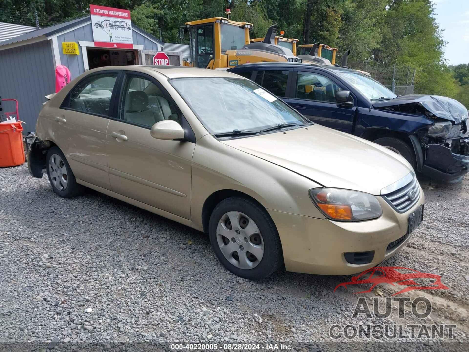 KIA SPECTRA 2009 - KNAFE222895655560