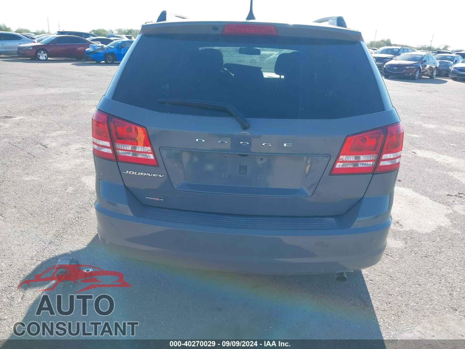 DODGE JOURNEY 2020 - 3C4PDCAB4LT280534