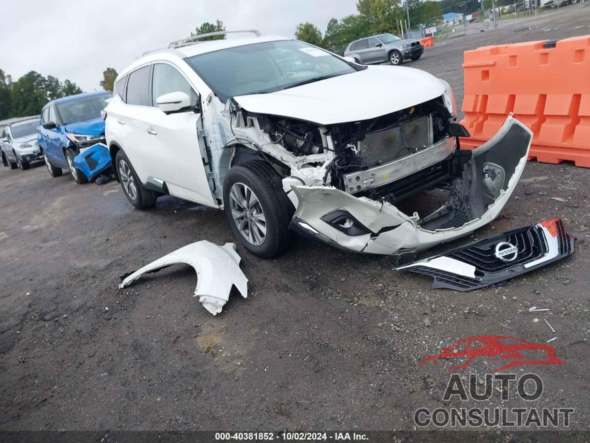 NISSAN MURANO 2018 - 5N1AZ2MGXJN127593