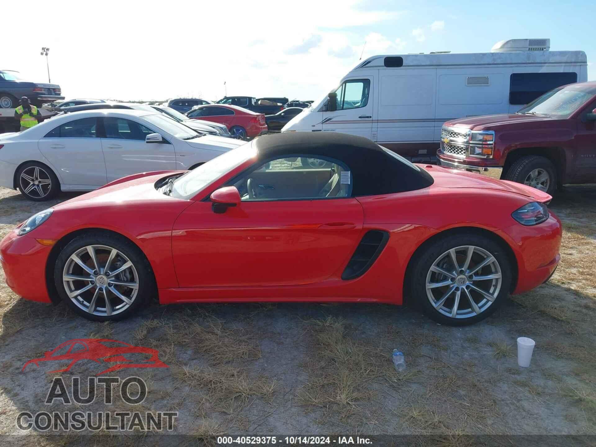 PORSCHE BOXSTER 2017 - WP0CA2A89HS220599
