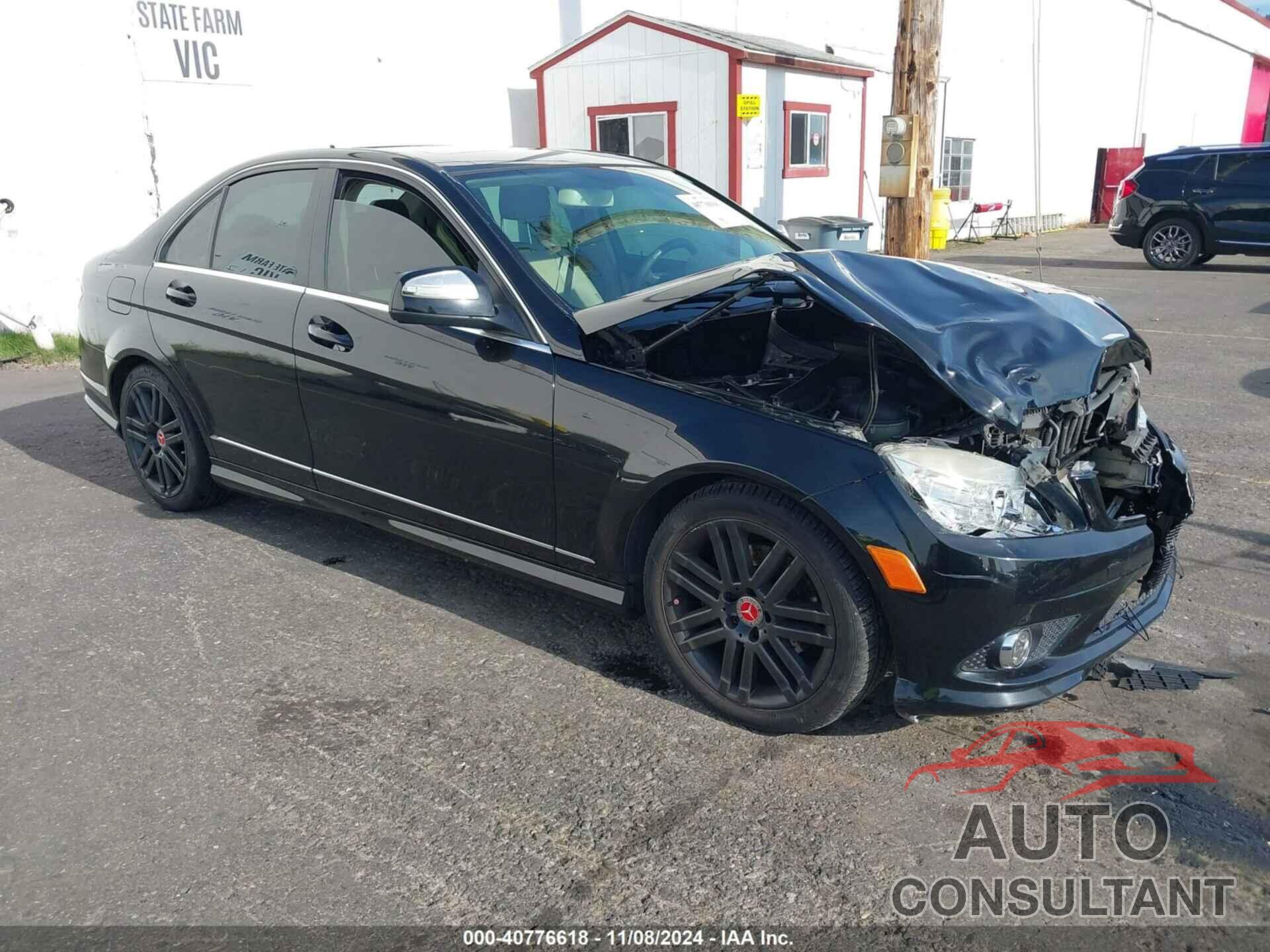 MERCEDES-BENZ C 300 2009 - WDDGF54X09R053281