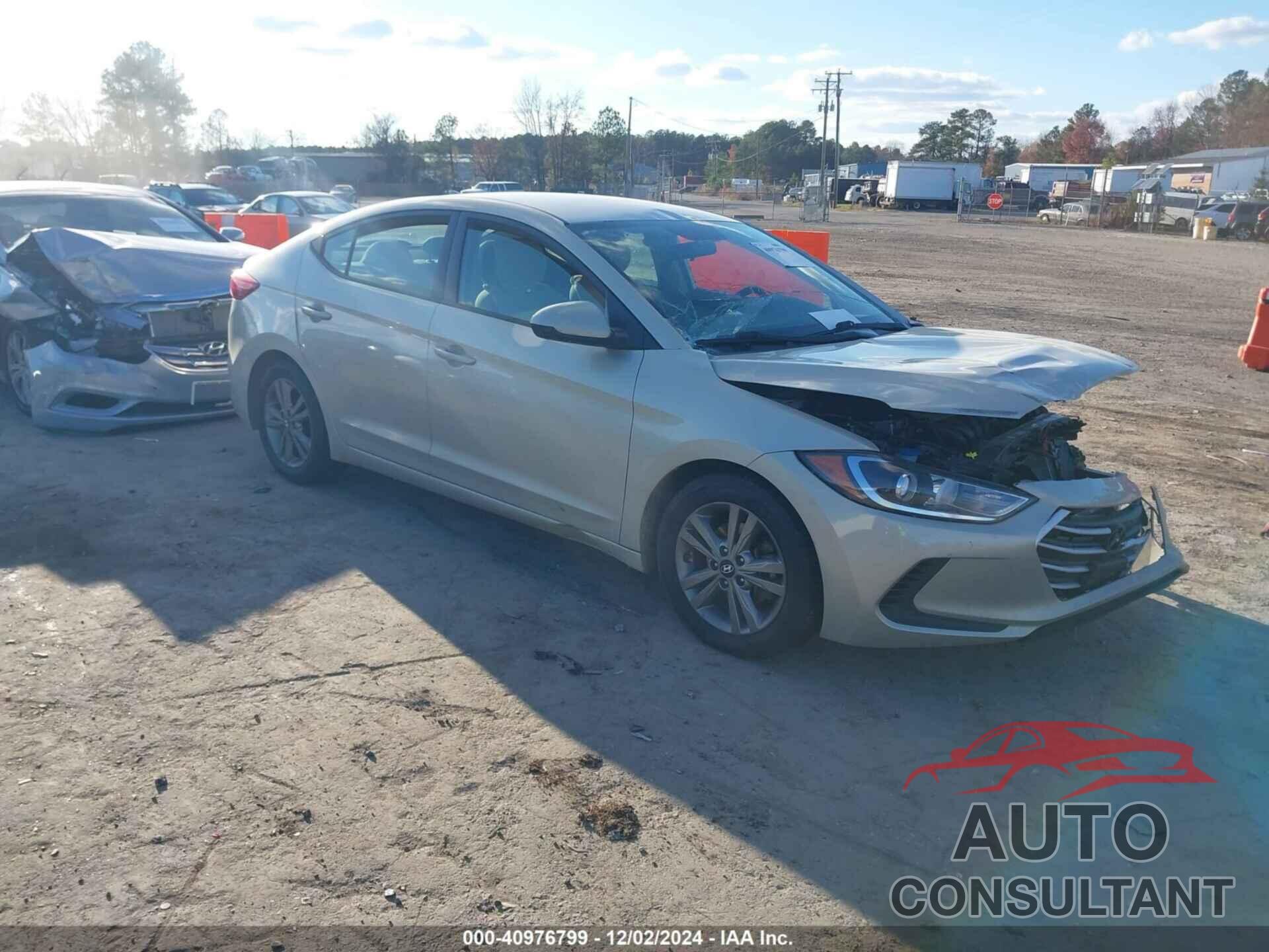 HYUNDAI ELANTRA 2017 - 5NPD84LF8HH189092