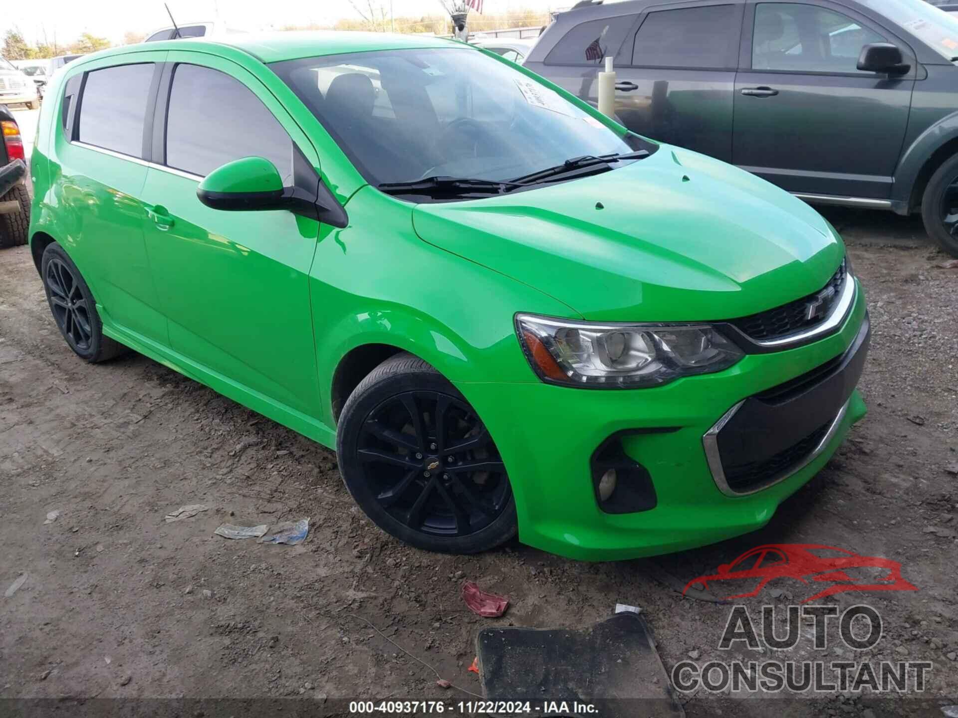 CHEVROLET SONIC 2017 - 1G1JD6SB3H4150384