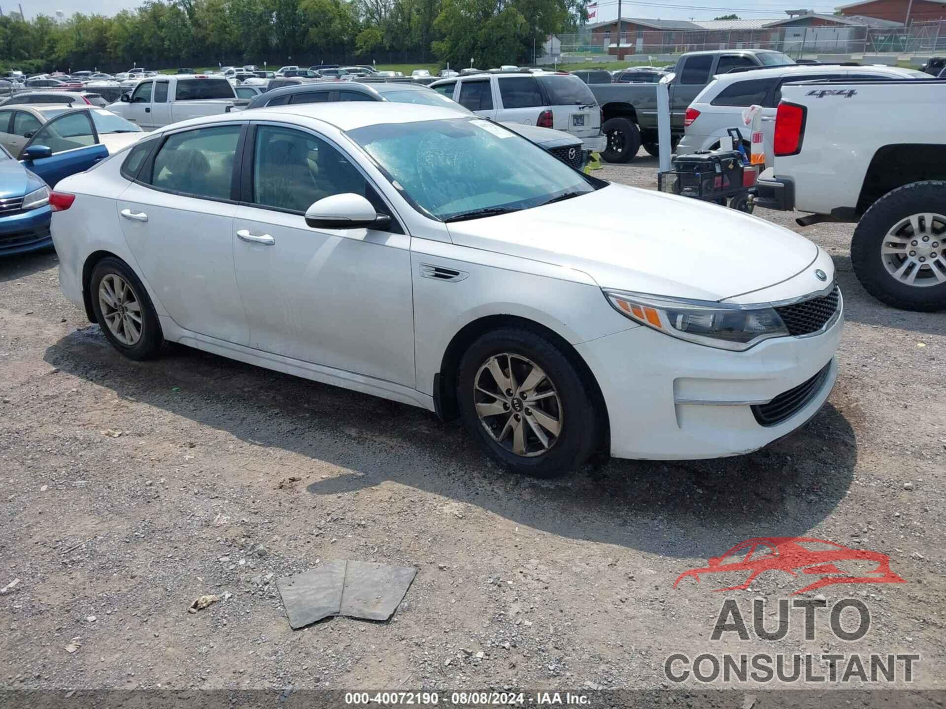 KIA OPTIMA 2016 - 5XXGT4L3XGG049458