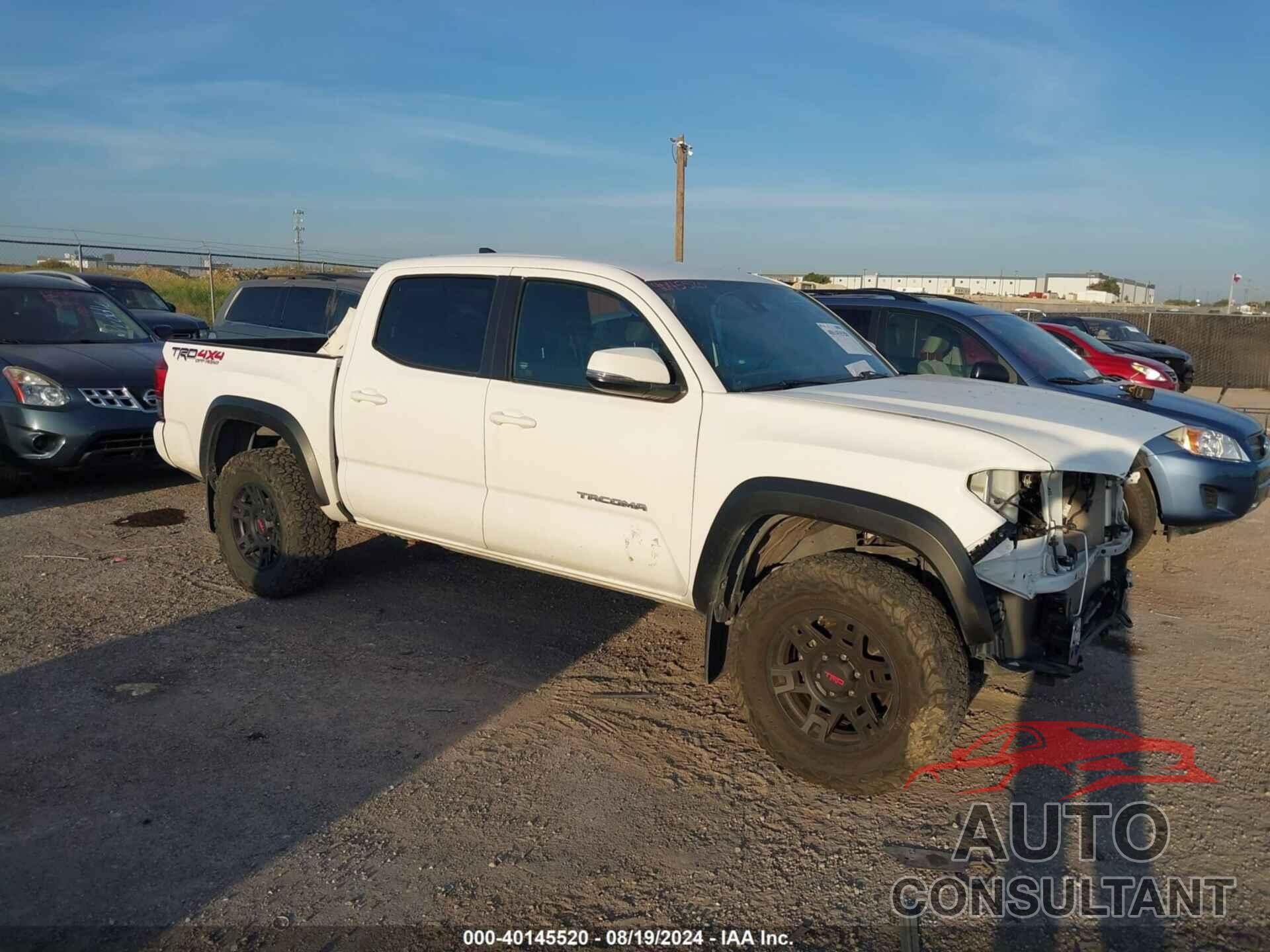 TOYOTA TACOMA 2019 - 5TFCZ5AN3KX184287